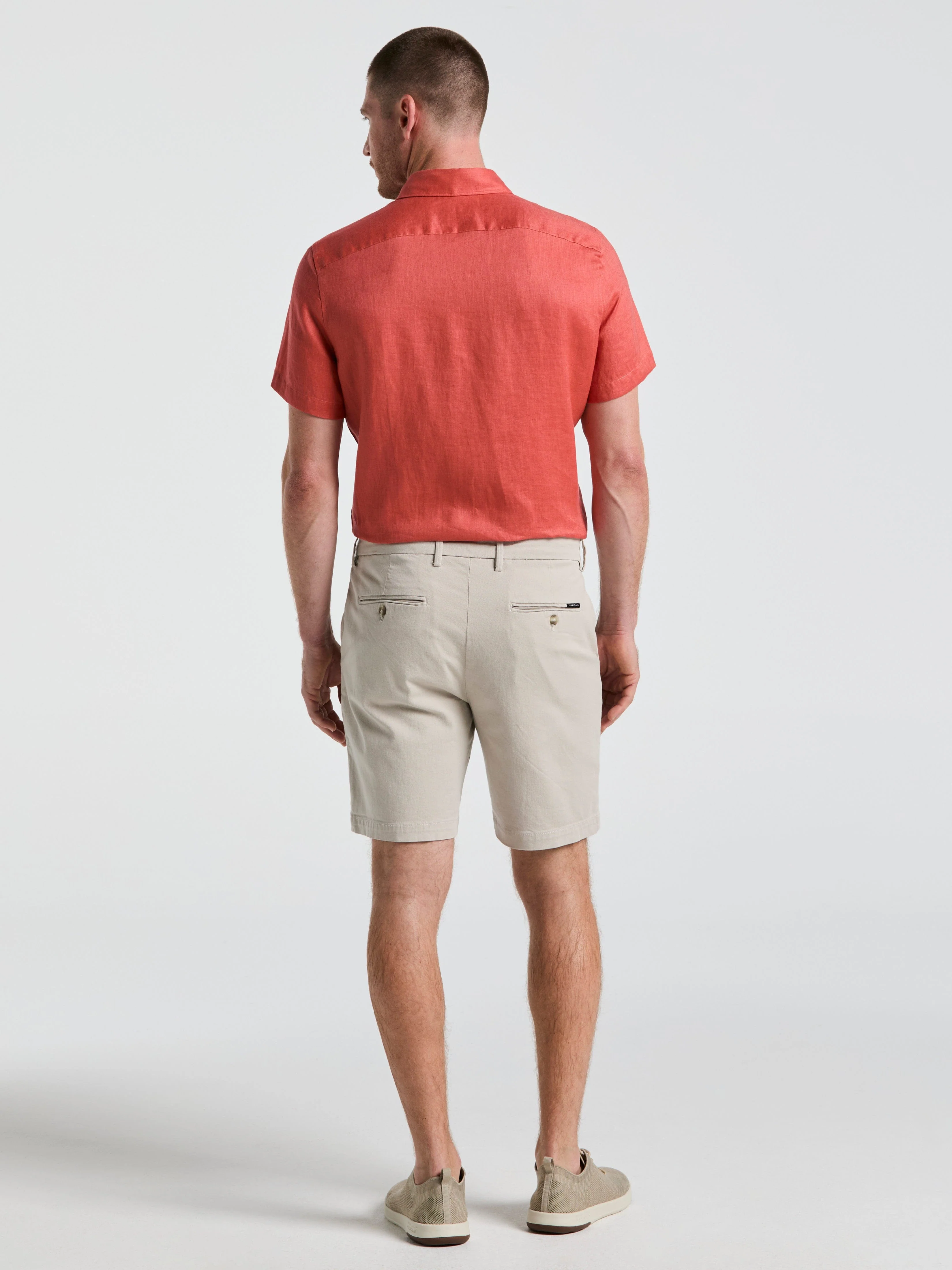 8" Flat Front Garment Dyed Short - Image 8