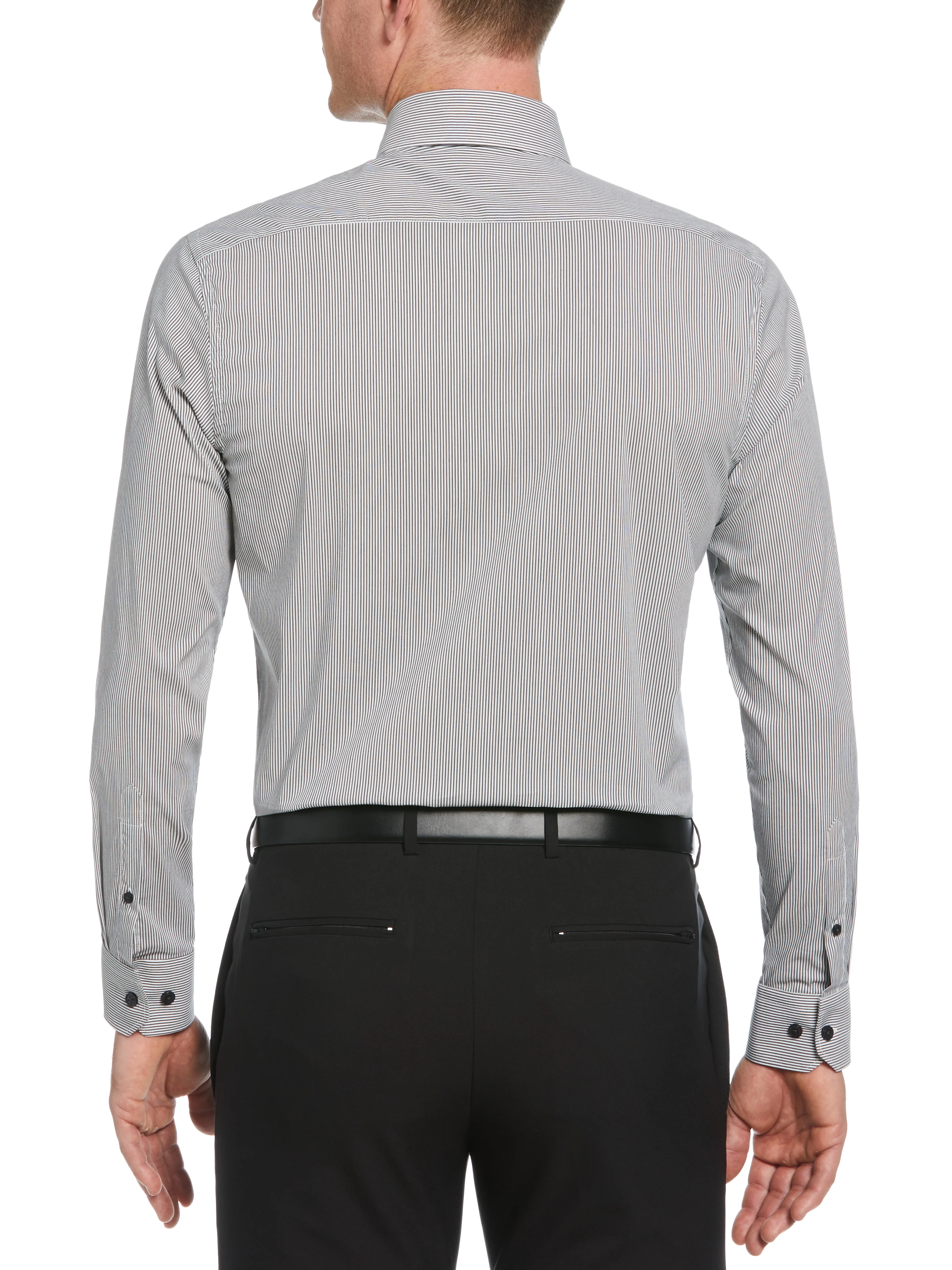 Black Stripe Print Shirt - Image 4