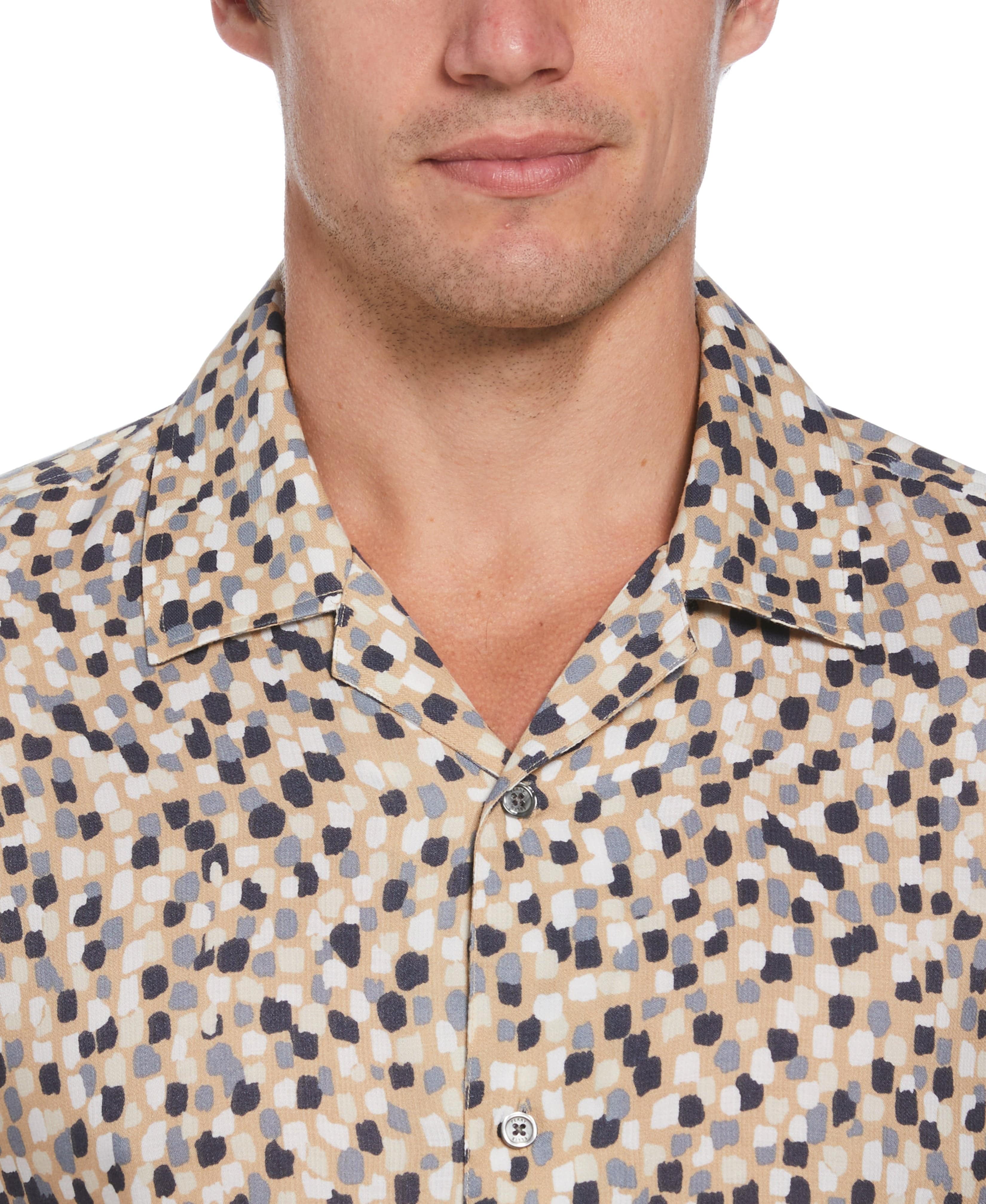 Confetti Print Camp Soft Shirt - Image 3