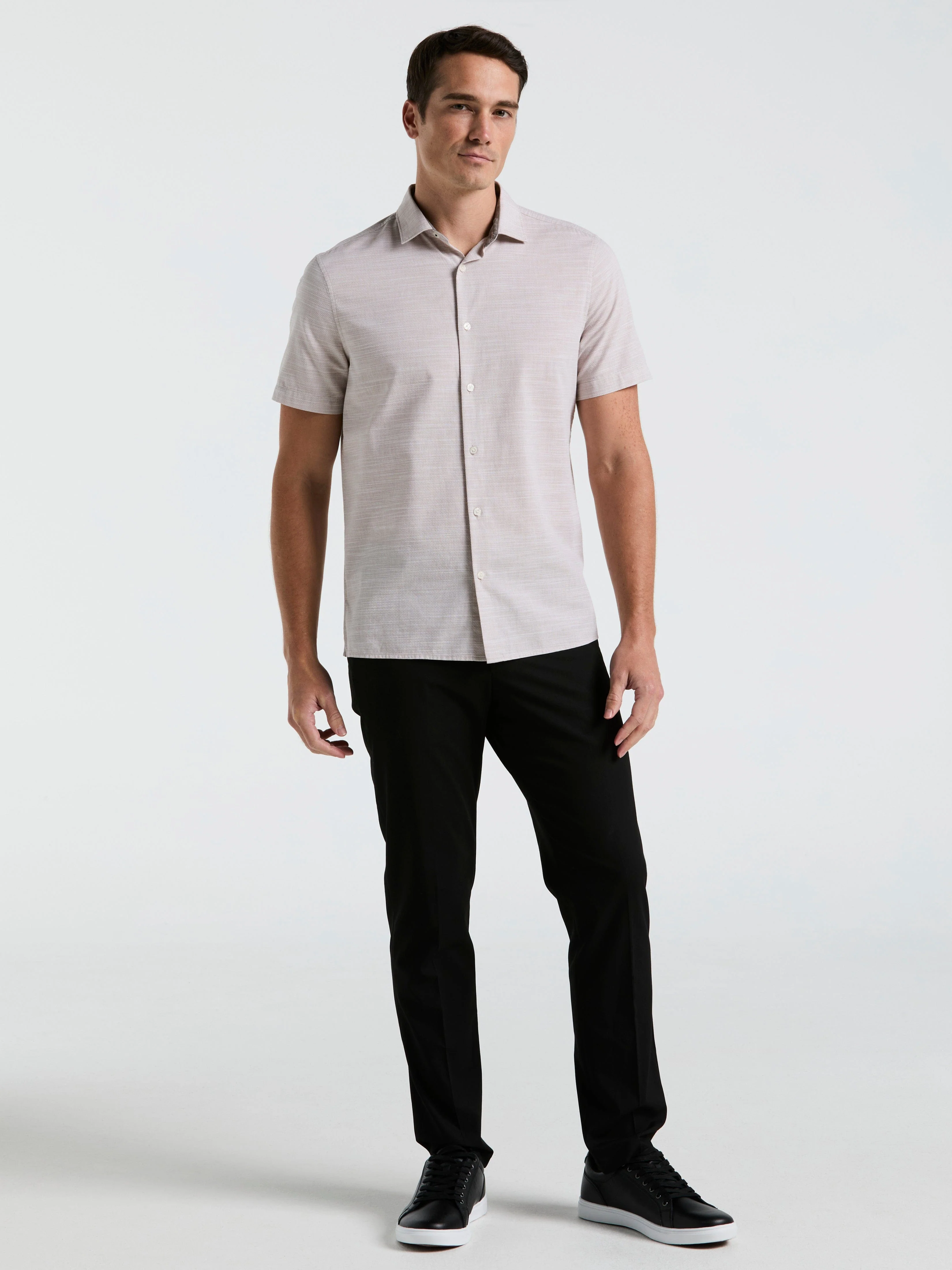 Cotton Dobby Shirt - Image 4