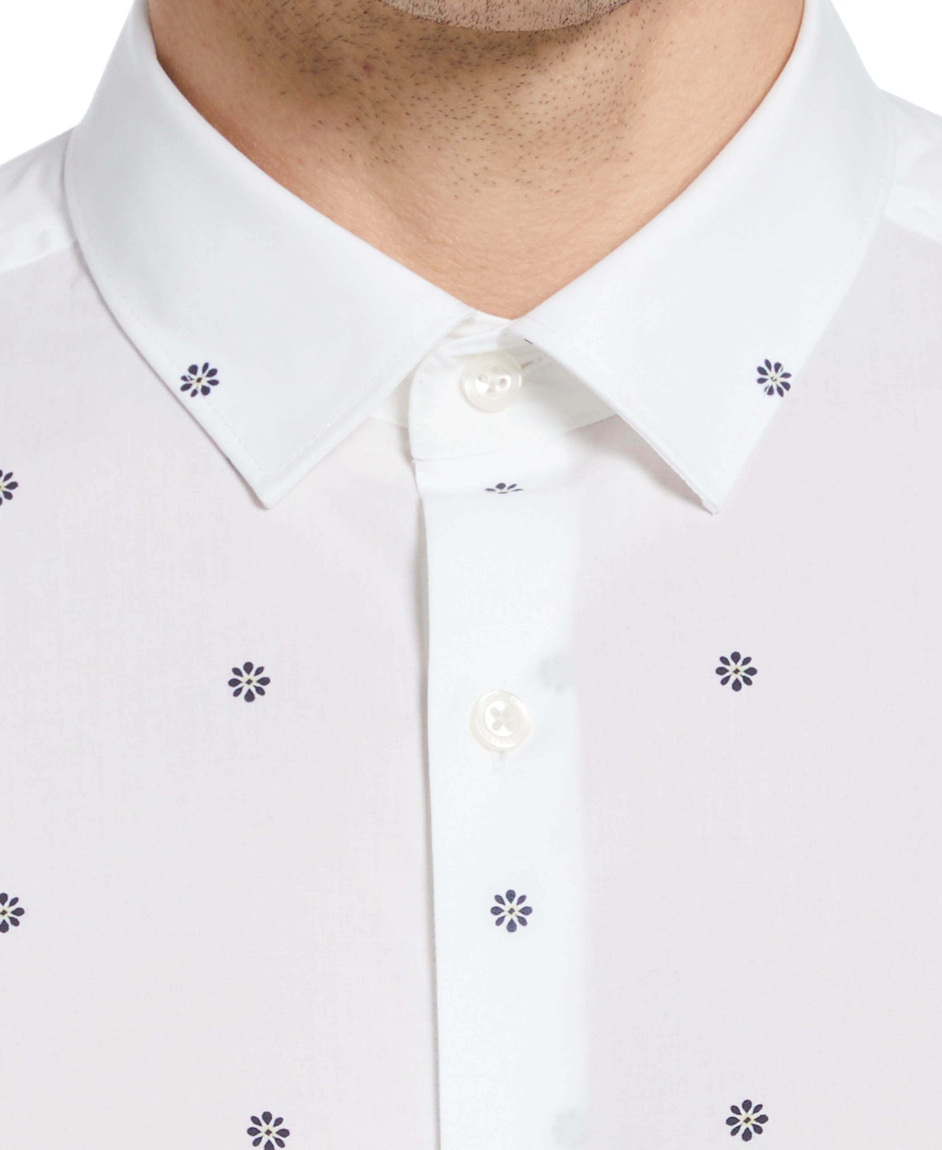 Cotton Floral Print Shirt - Image 2