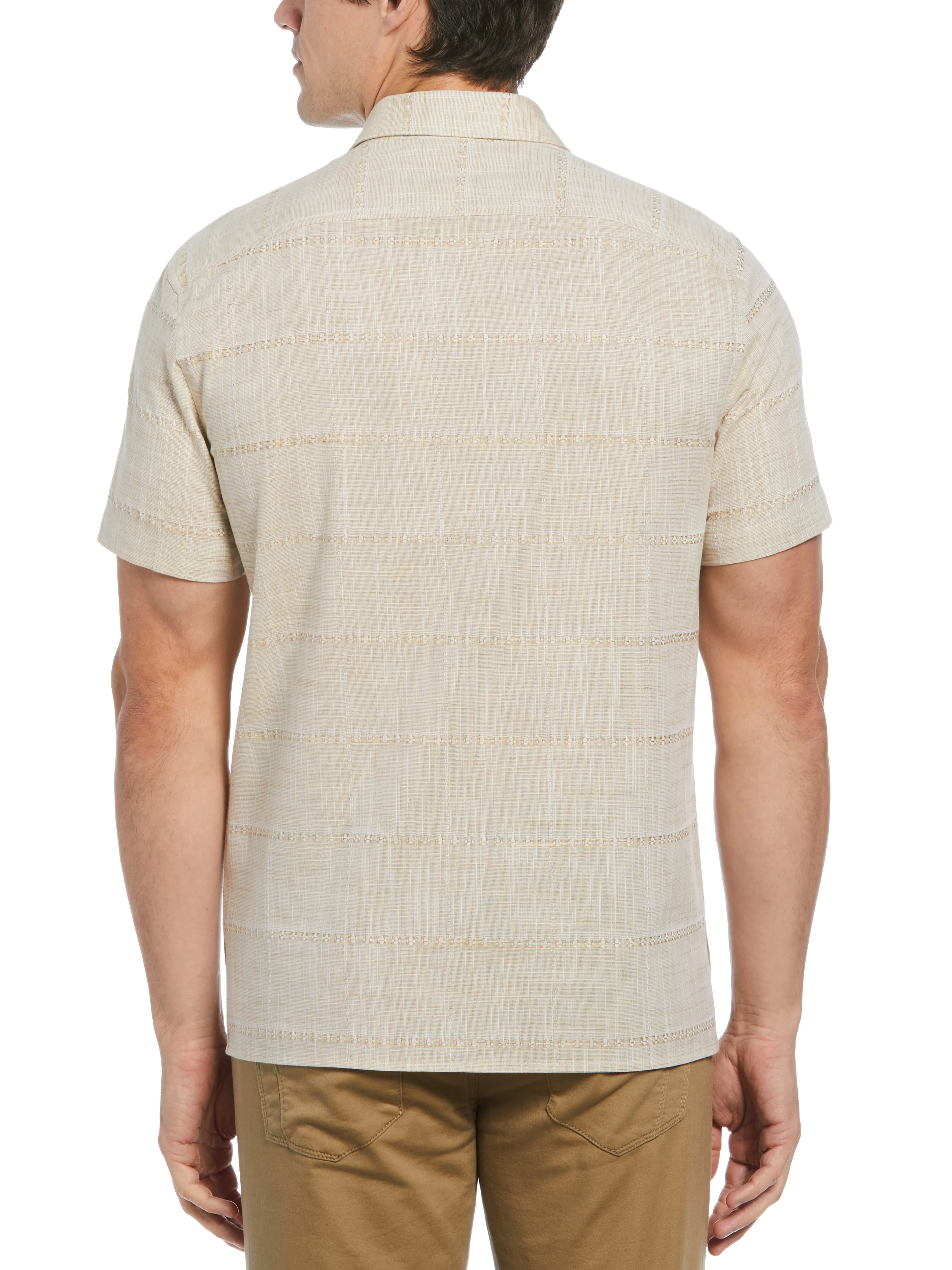 Cotton Slub Plaid Shirt - Image 11
