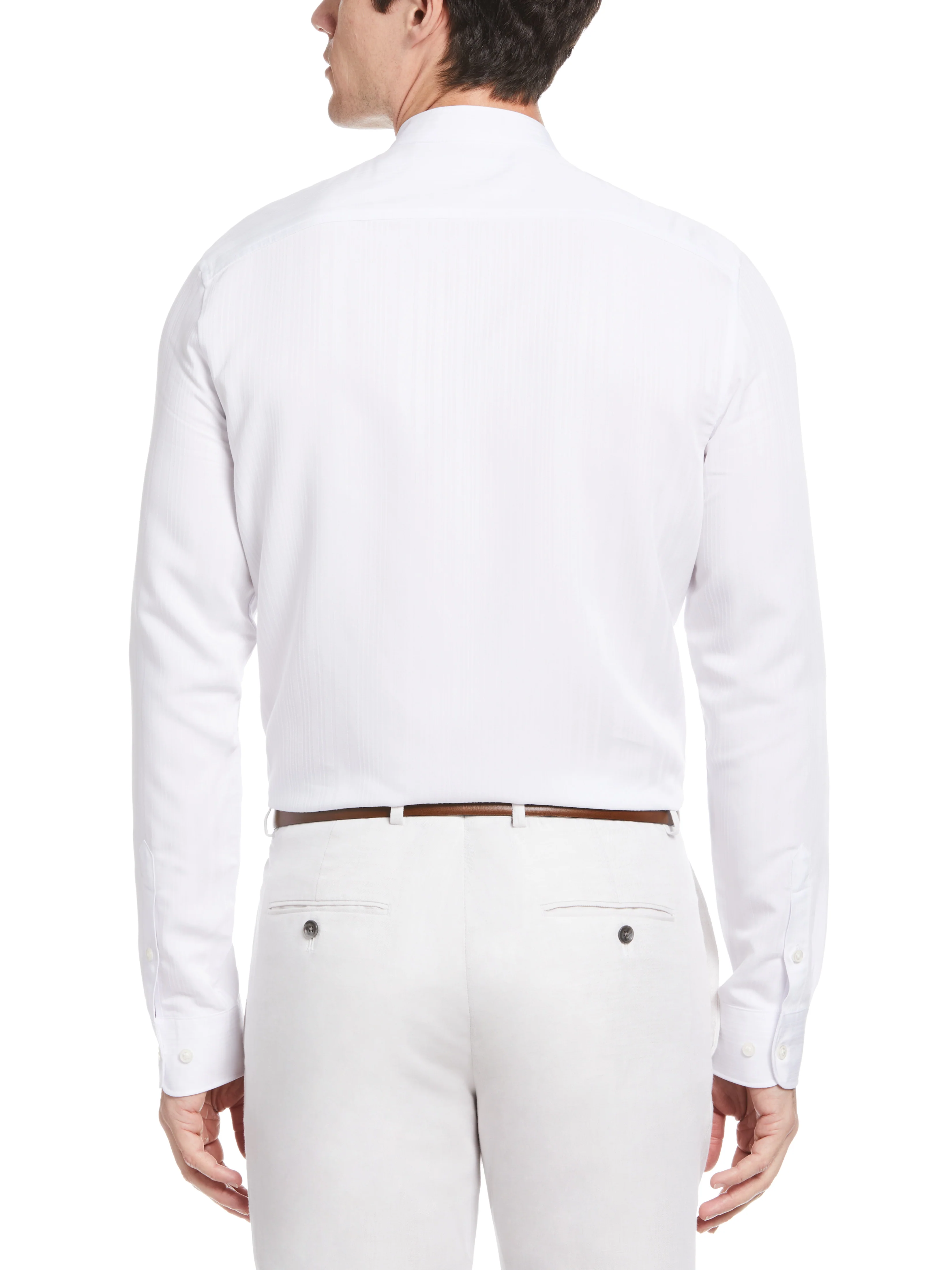 Dobby Banded Collar Shirt - Image 2