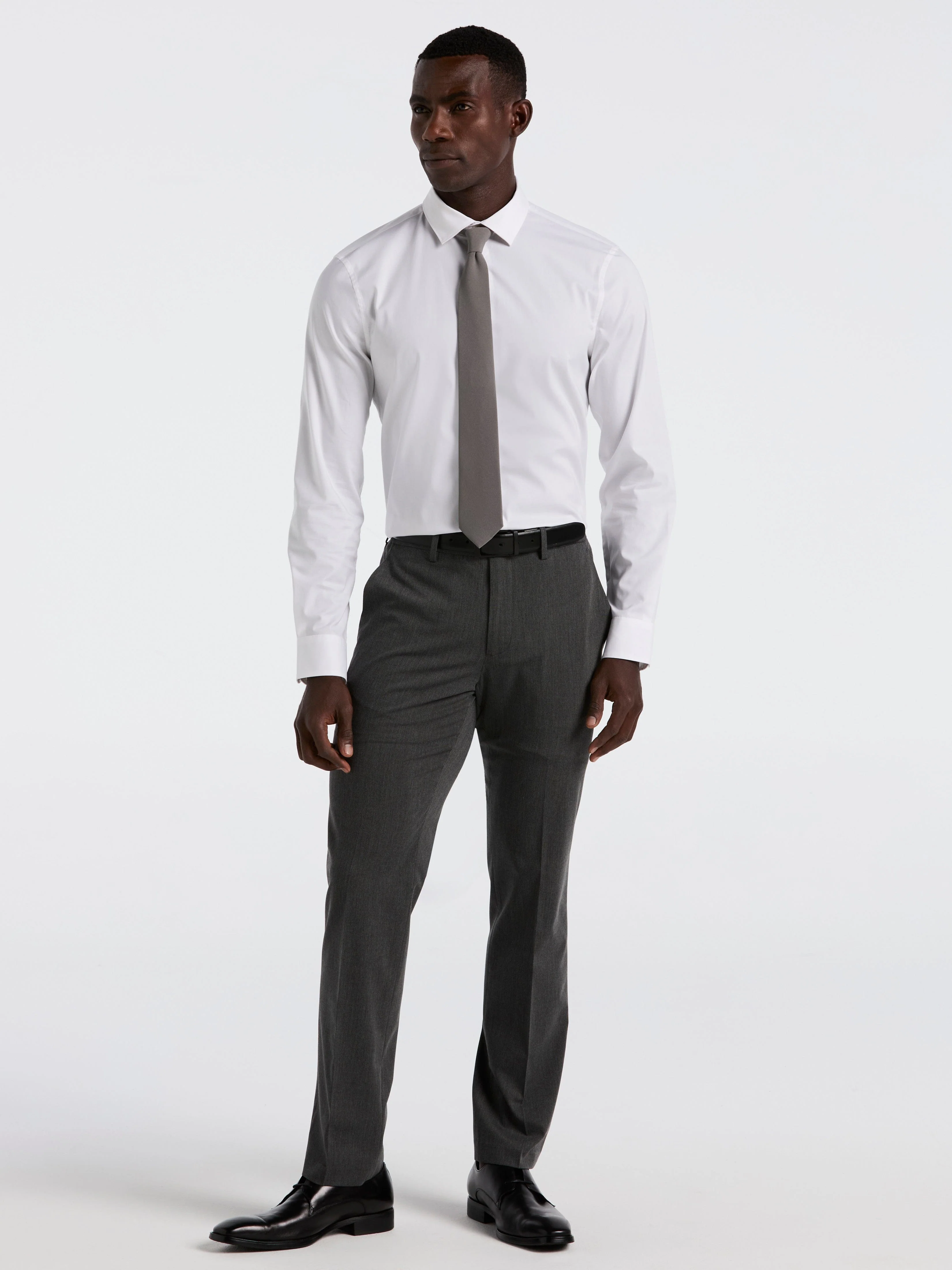 Dobby Cotton Stretch Slim Fit Shirt - Image 4