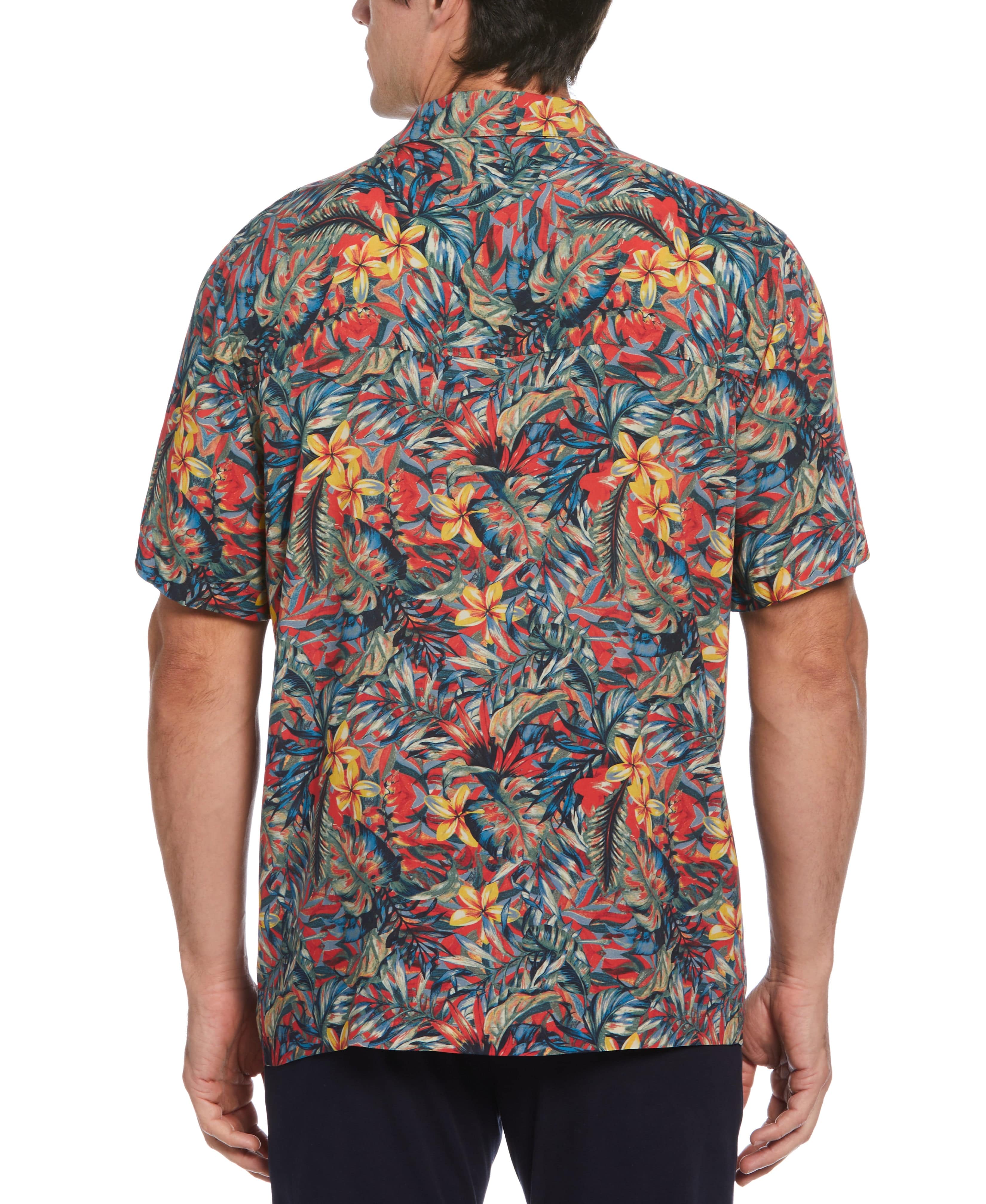 Tua X Perry Ellis Collaboration Ecovero Botanical Print Shirt - Image 2