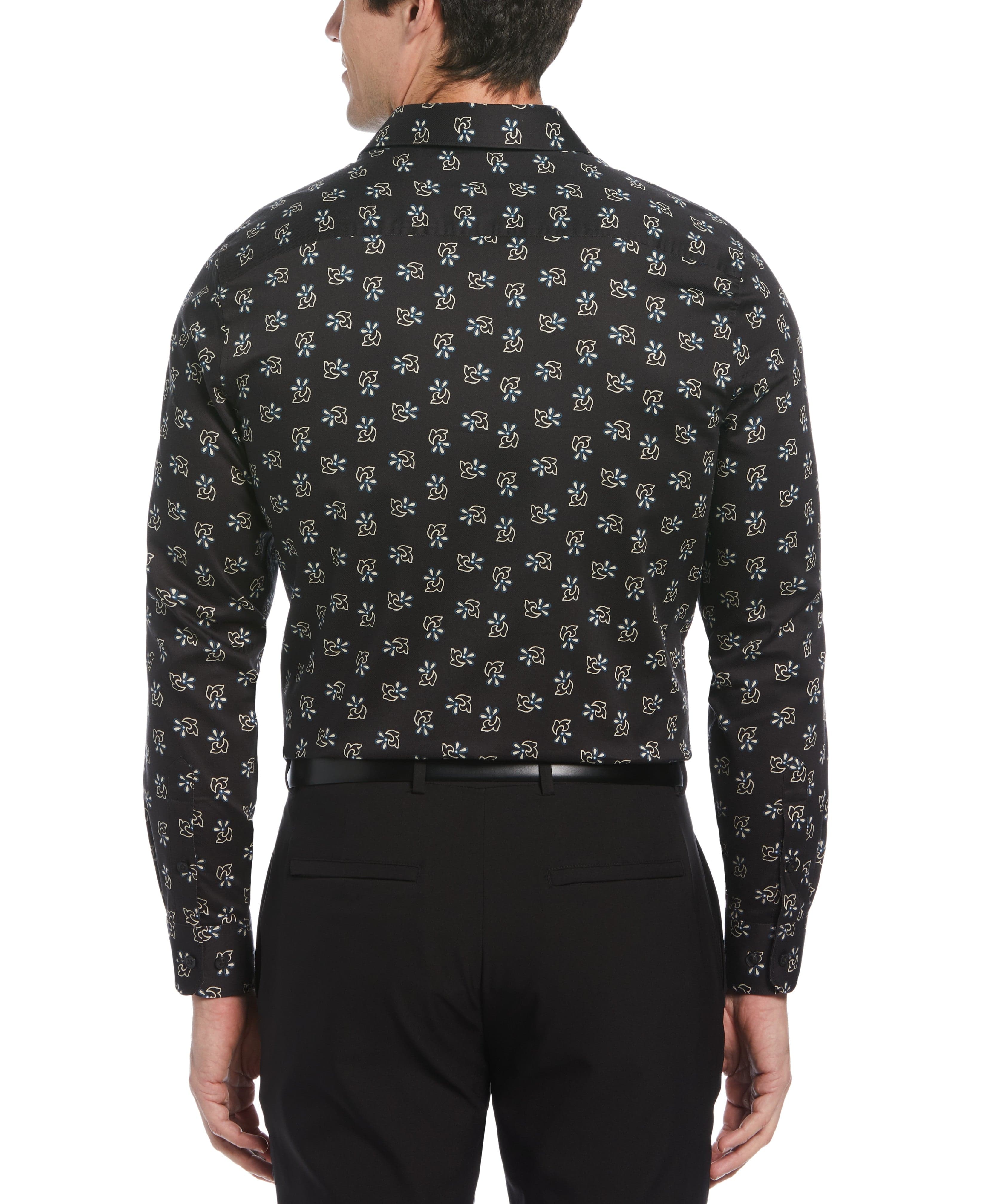 Floral Print Twill Shirt - Image 2