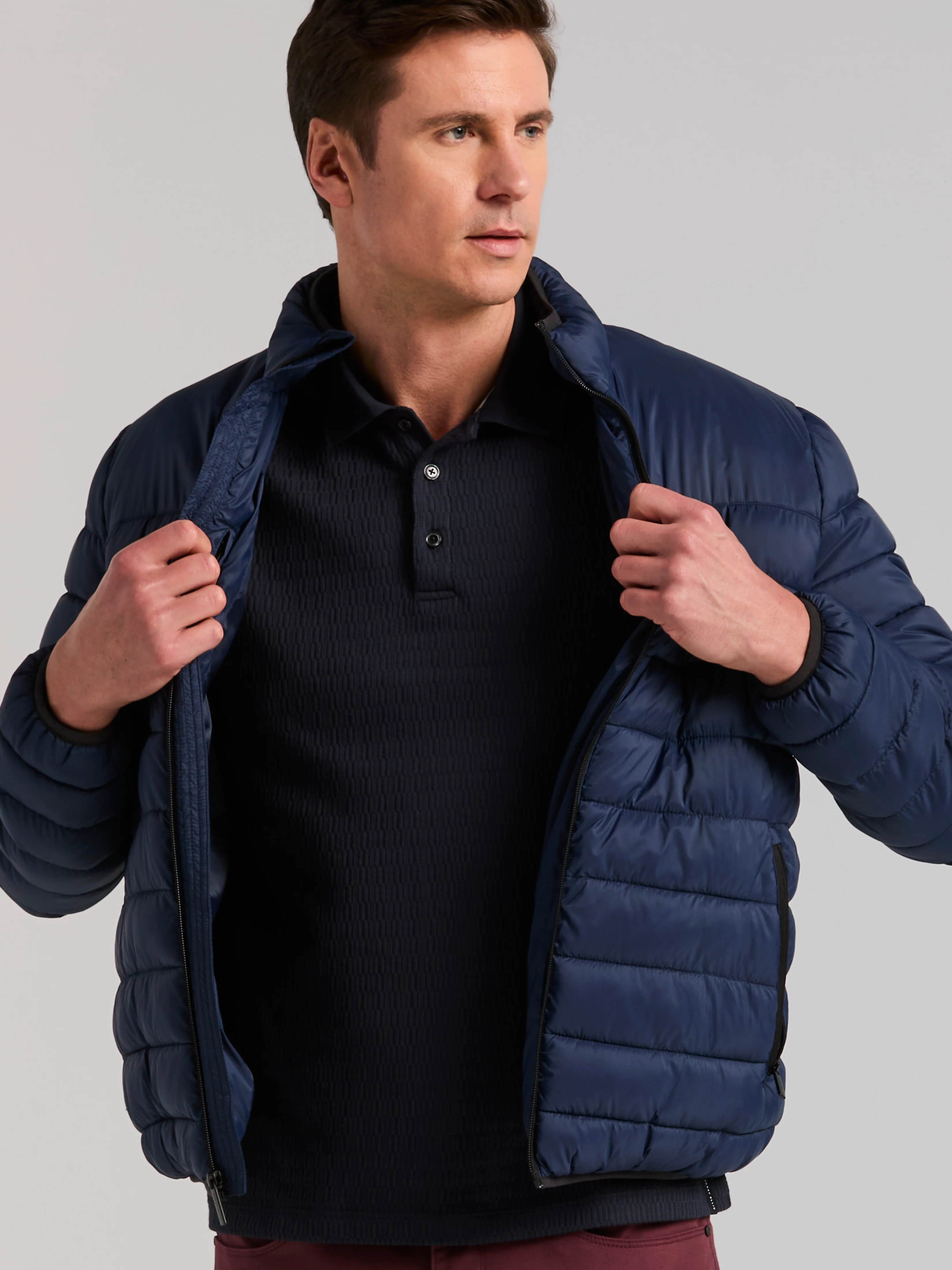 Geometric Jacquard Polo - Image 10