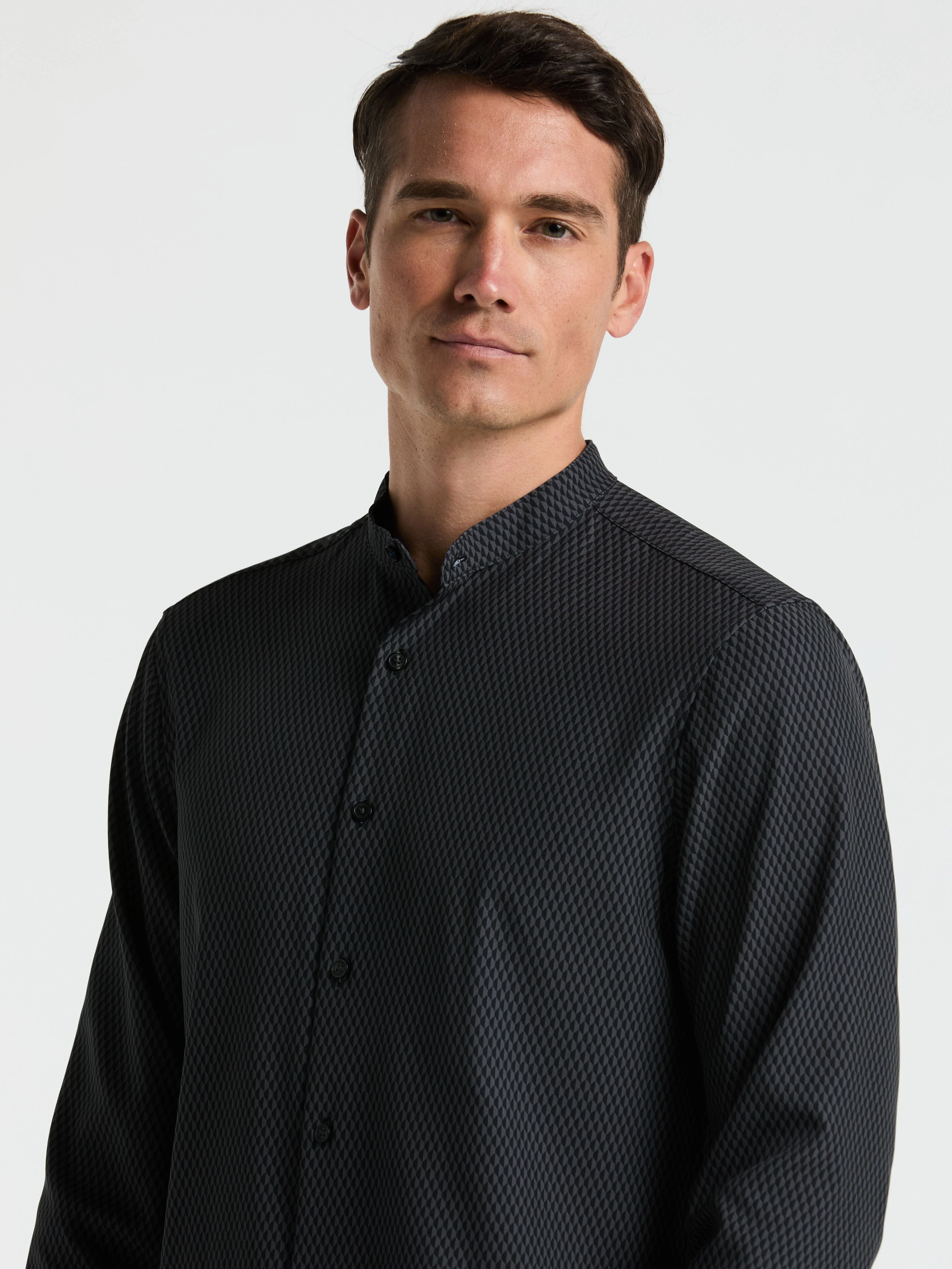 Hex Geo Print Shirt - Image 2