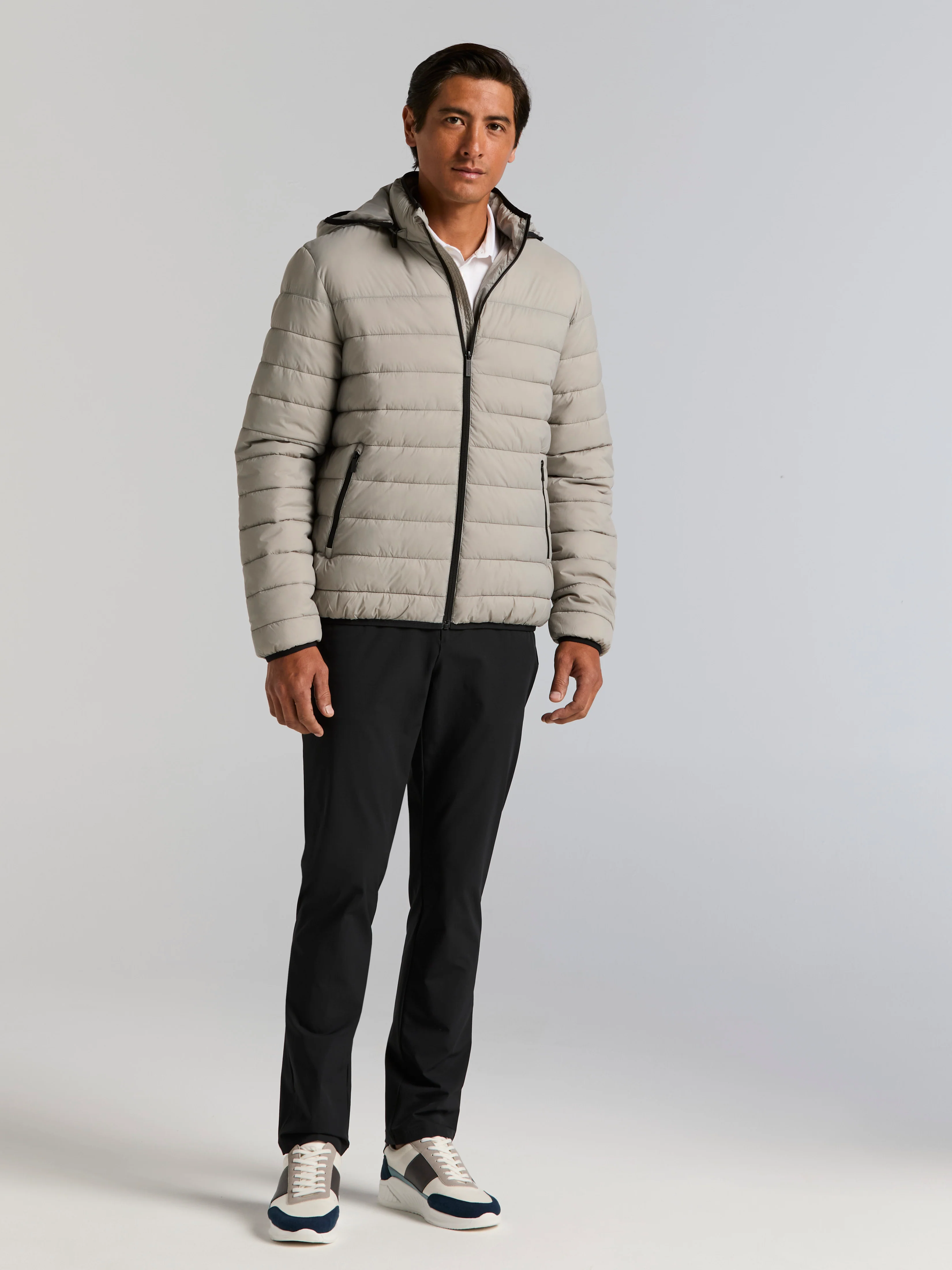 Lightweight Hooded Puffer Jacket - Image 29