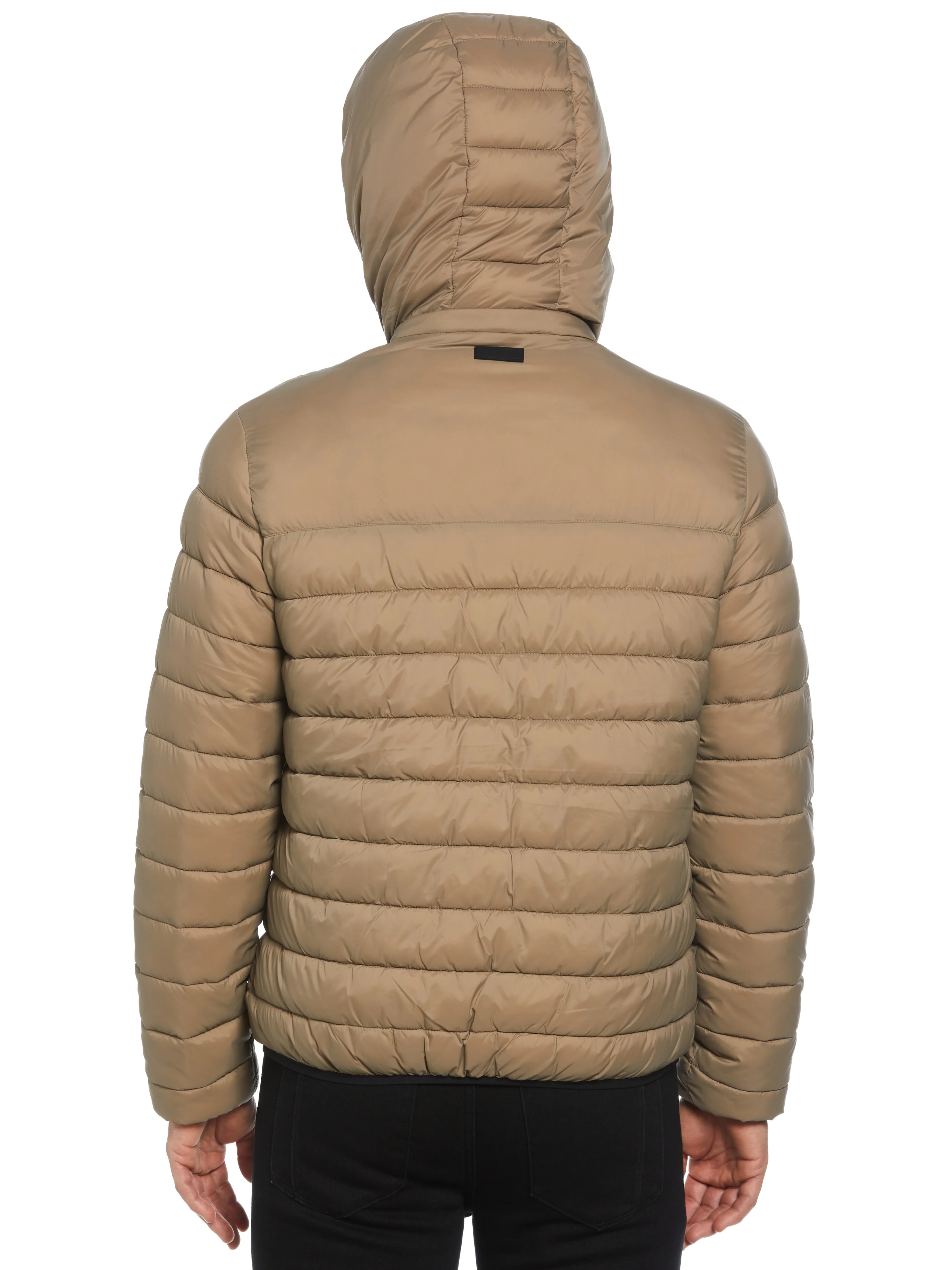 Lightweight Hooded Puffer Jacket - Image 3