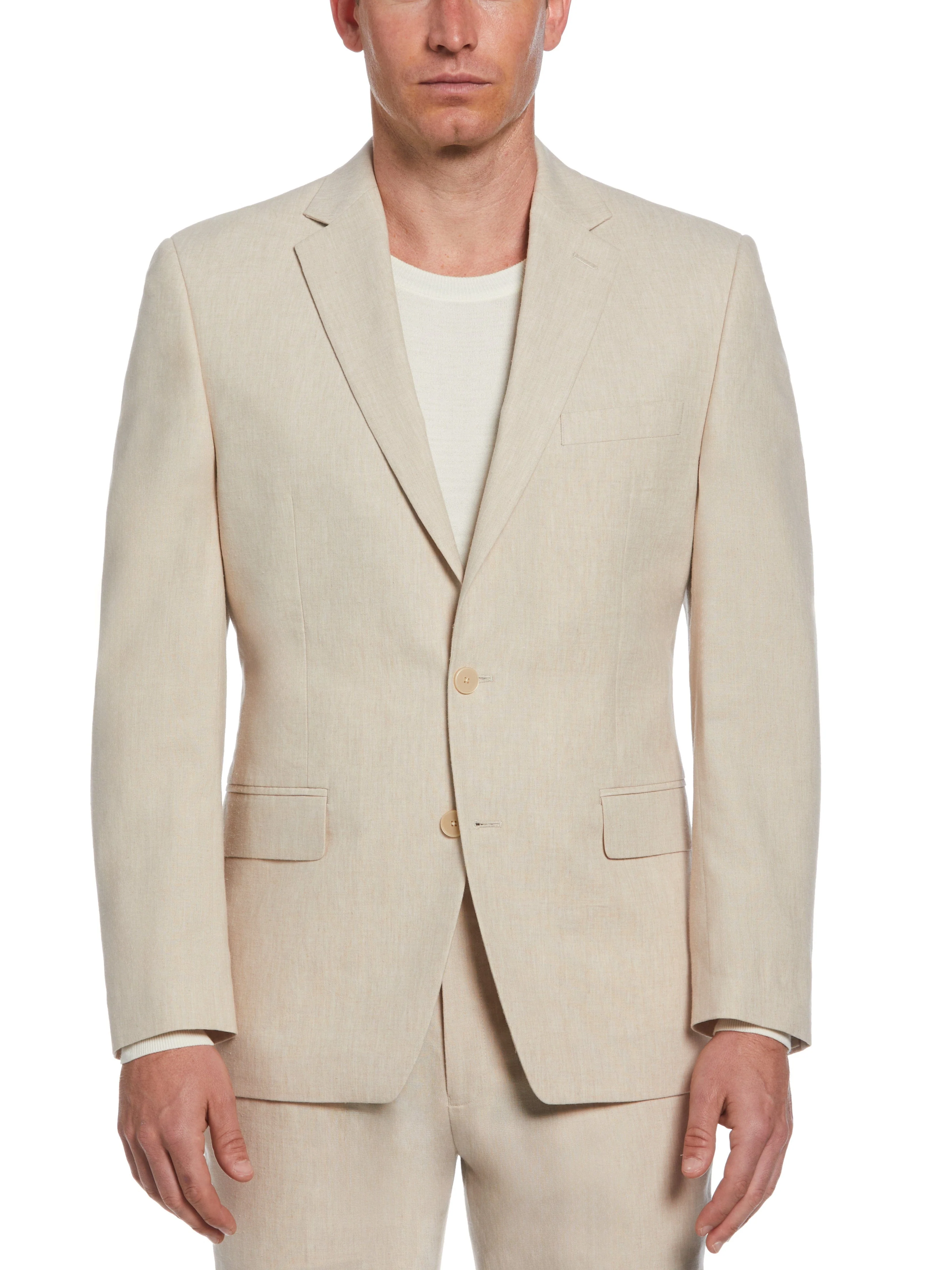 Linen Blend Suit Jacket