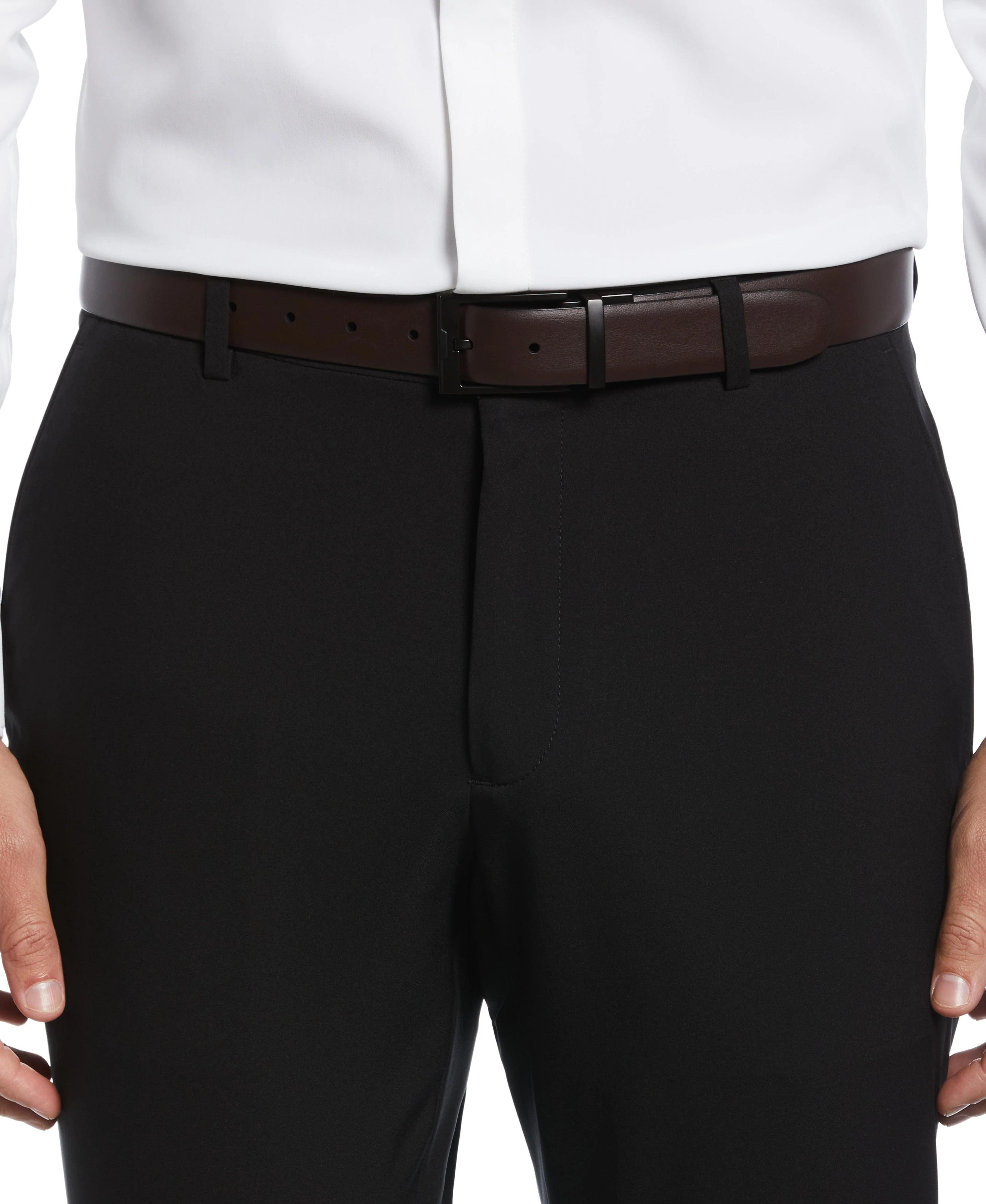 Cap Reversible Leather Belt - Image 5