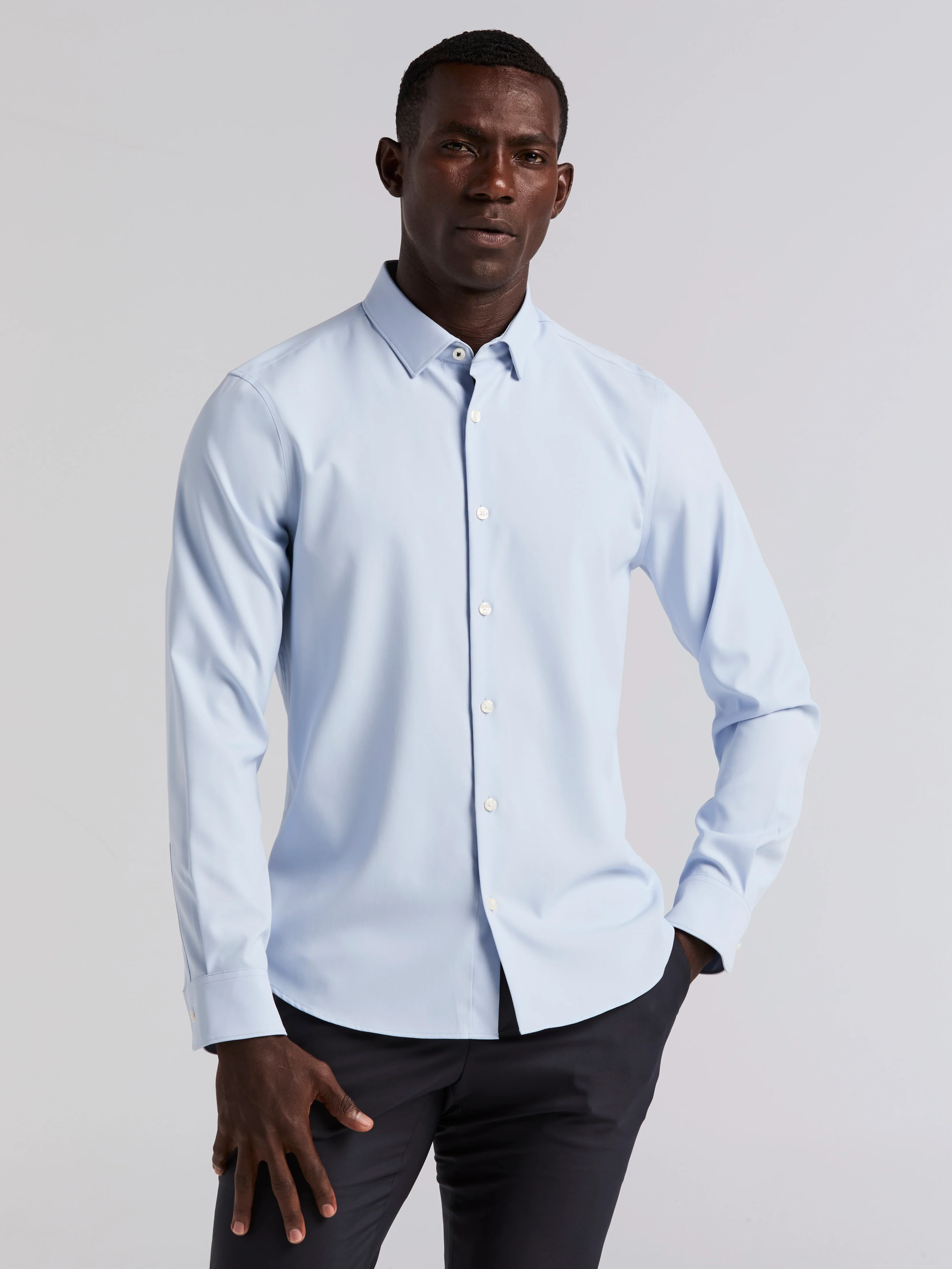 Untucked Slim Fit Total Stretch Shirt - Image 22