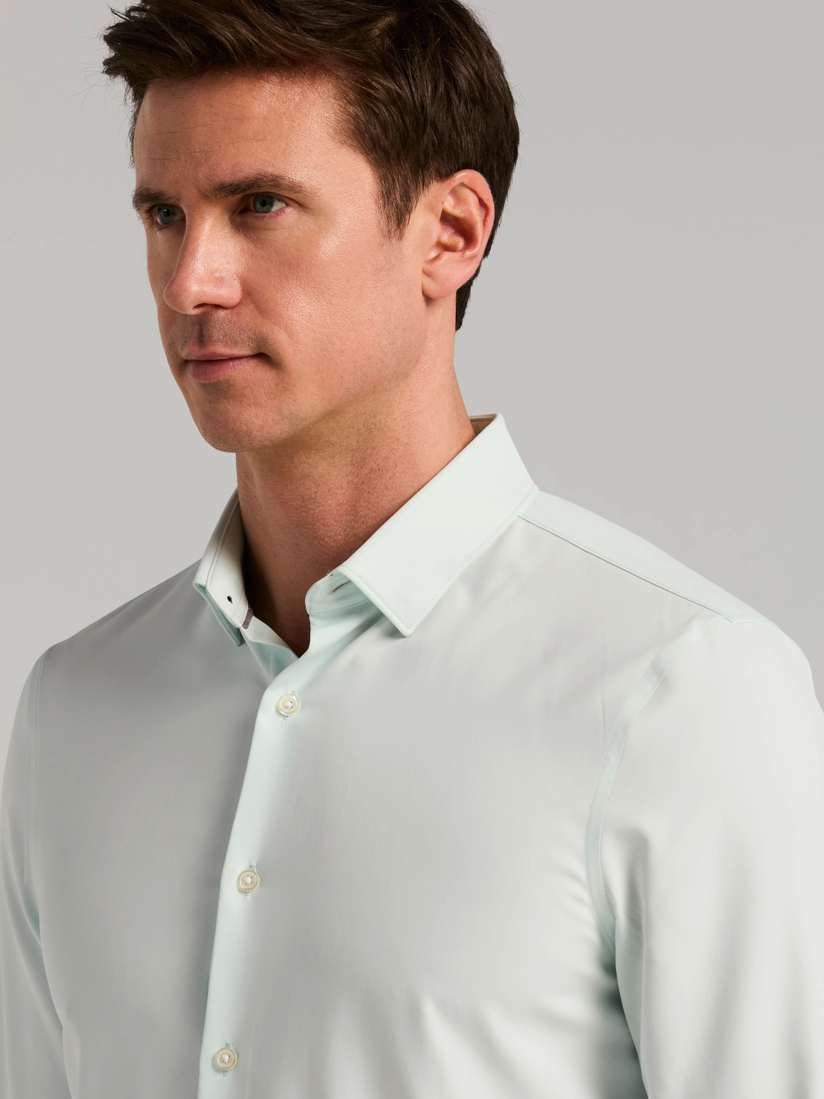 Untucked Slim Fit Total Stretch Shirt - Image 27