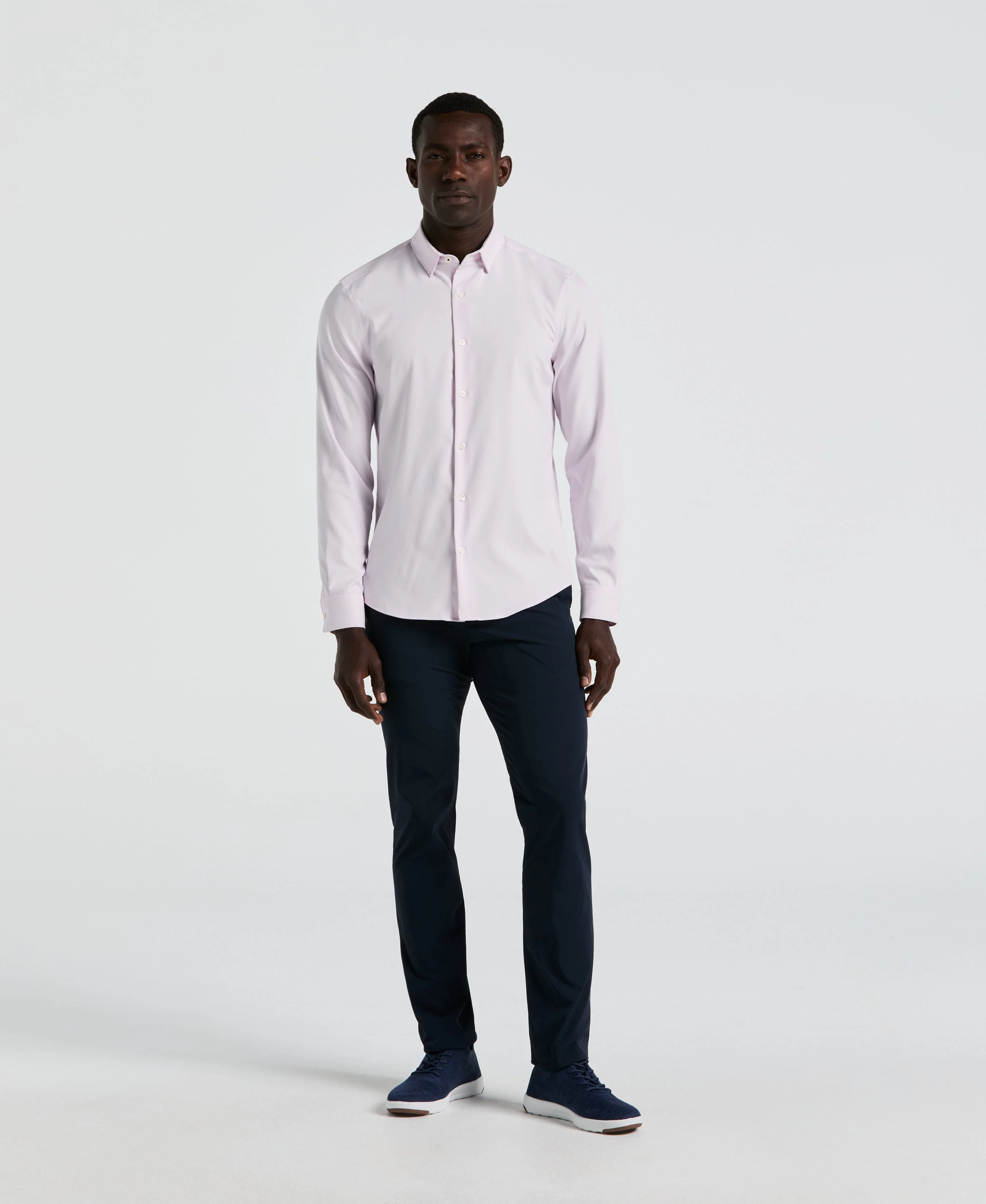 Untucked Total Stretch Slim Fit Shirt - Image 4