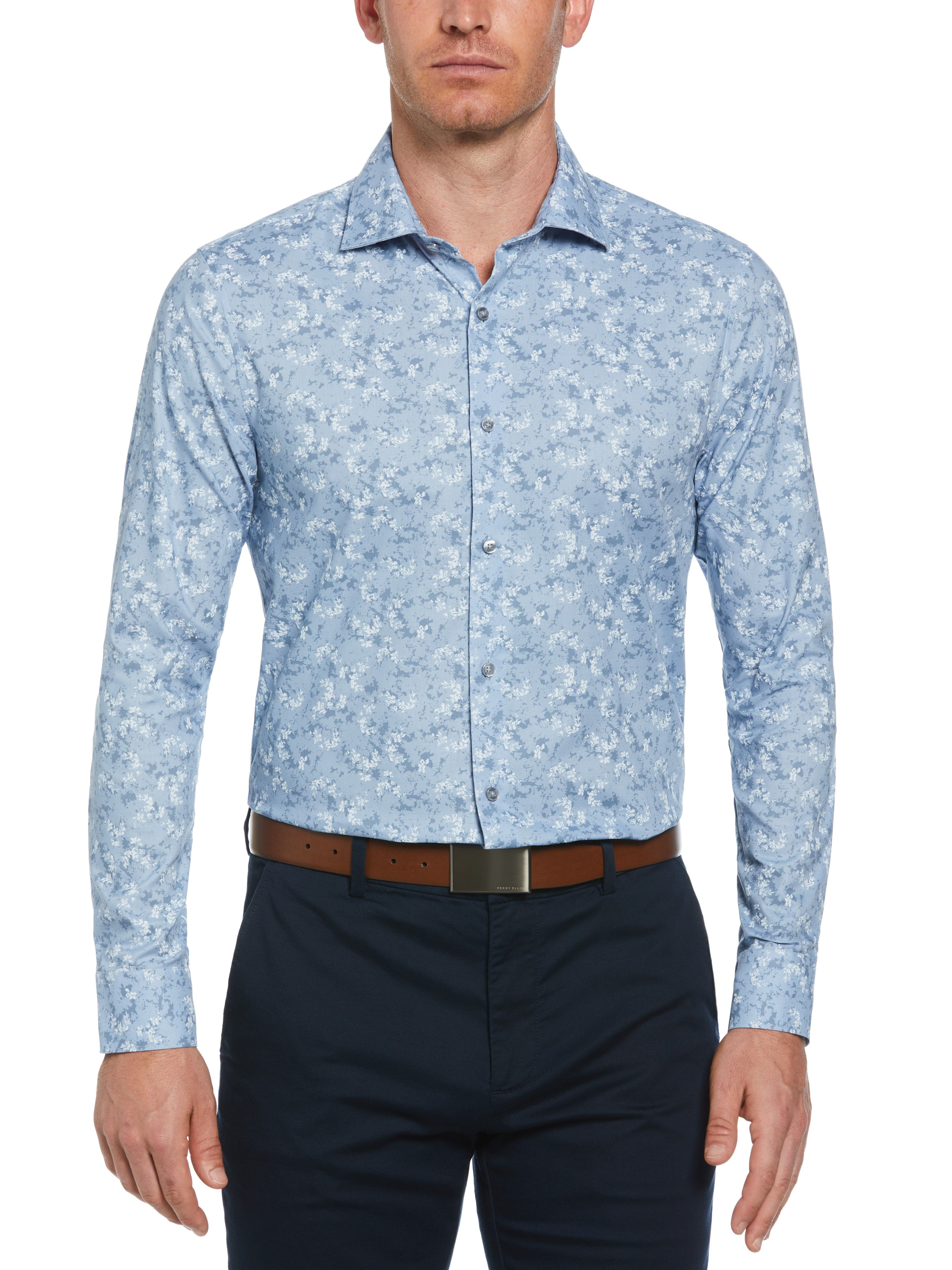 Painterly Floral Shirt
