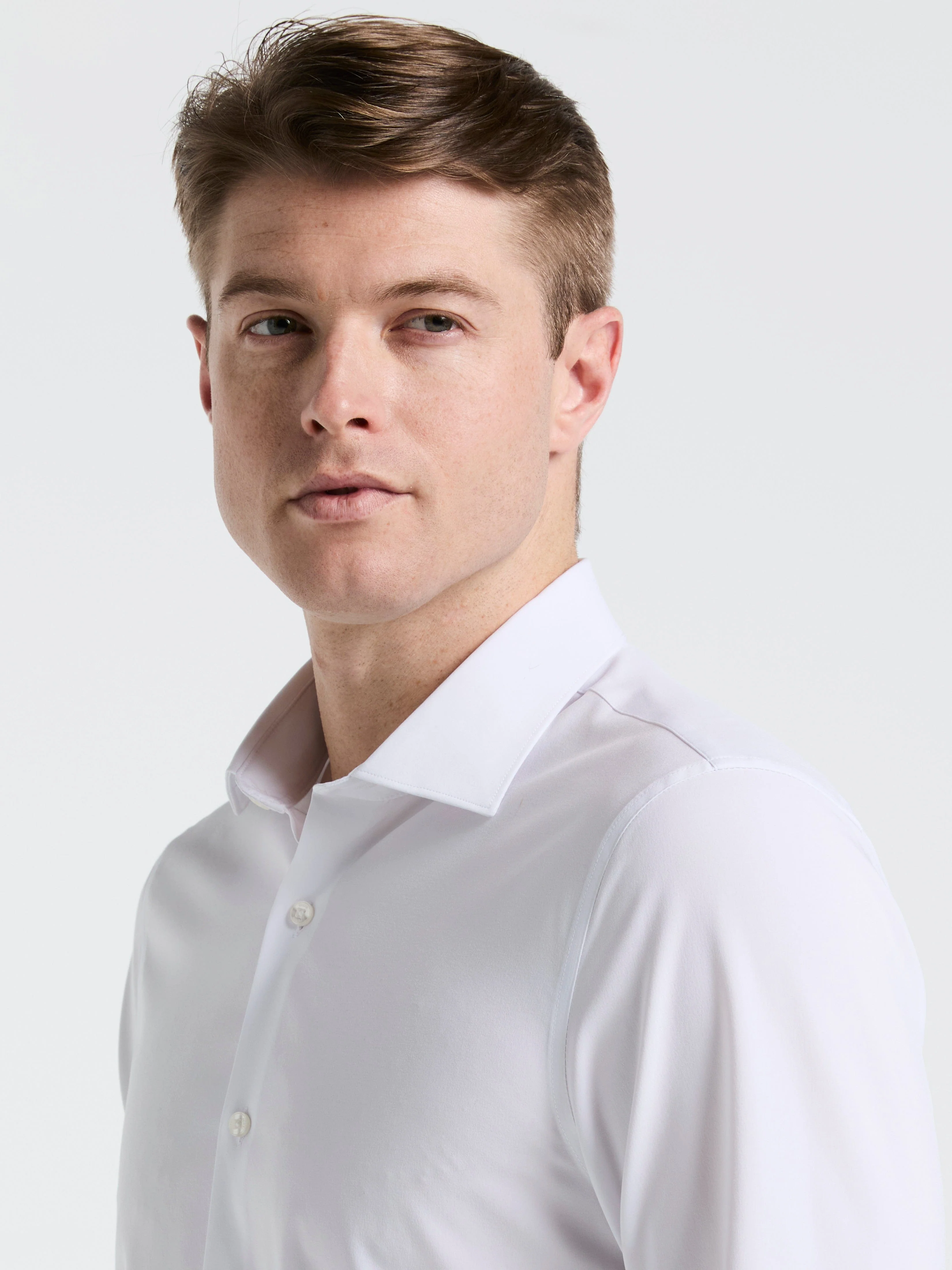 Performance Tech Solid Dress Shirt - Image 2