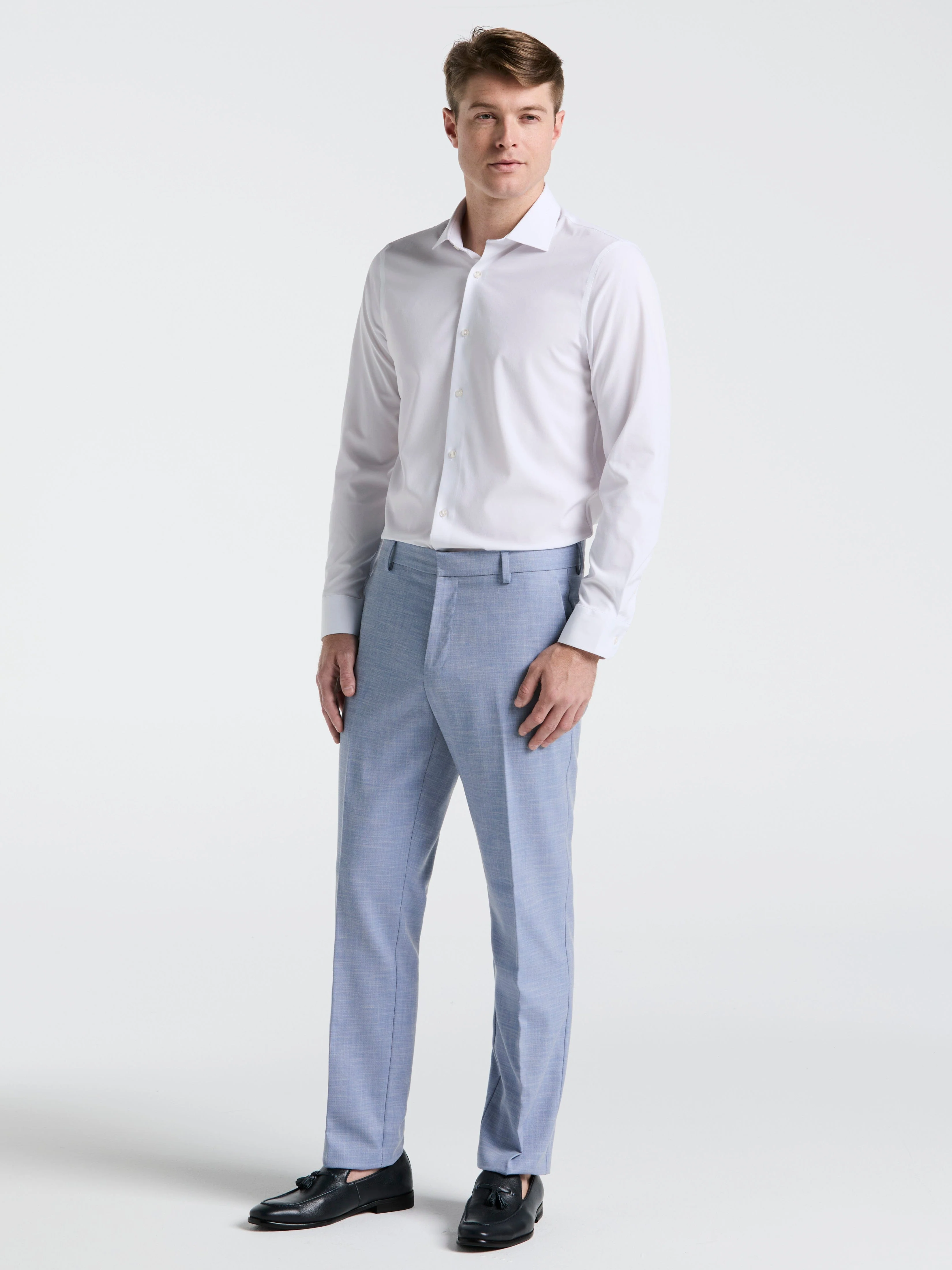 Performance Tech Solid Dress Shirt - Image 4