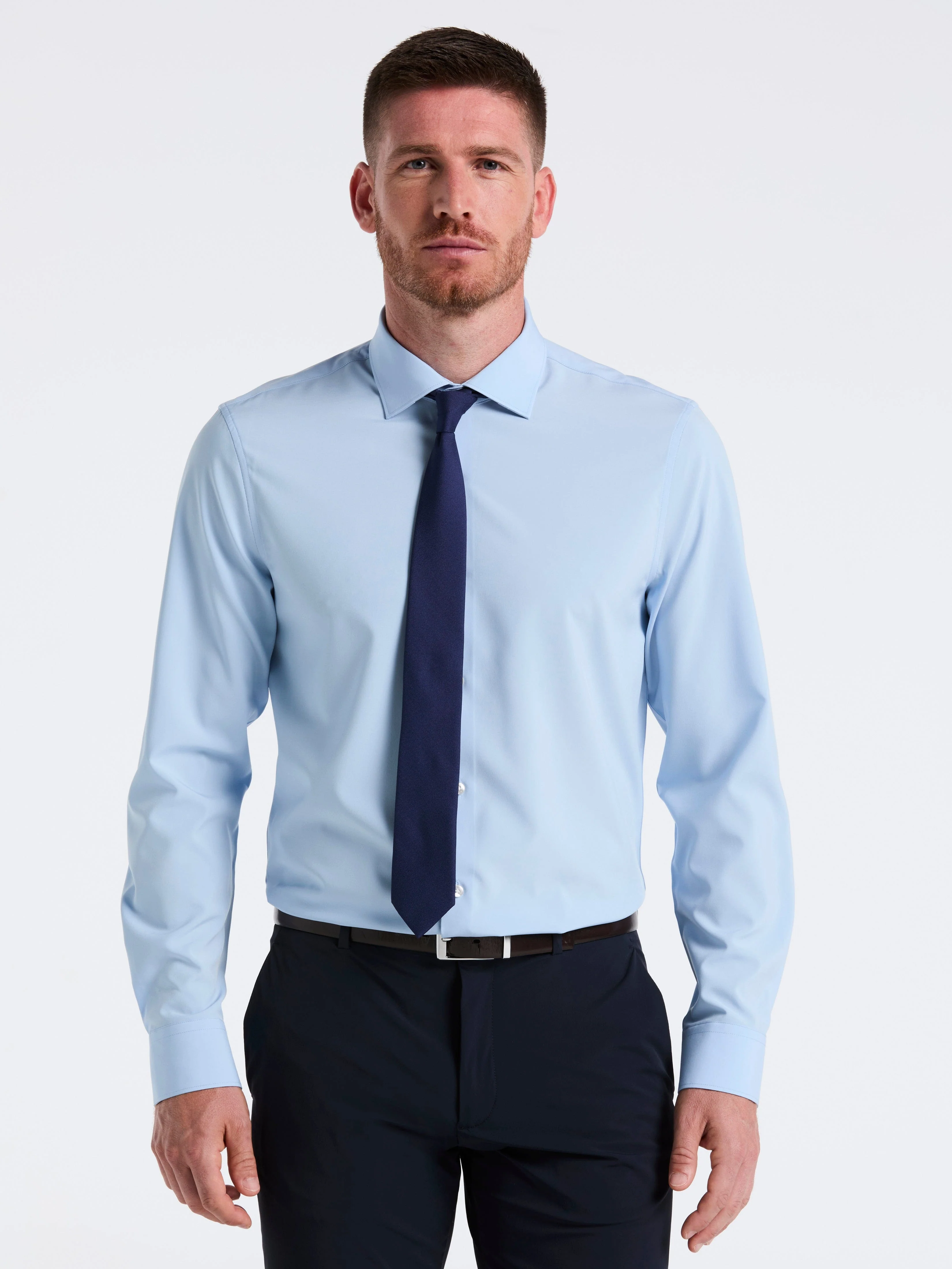 Performance Tech Solid Dress Shirt - Image 5