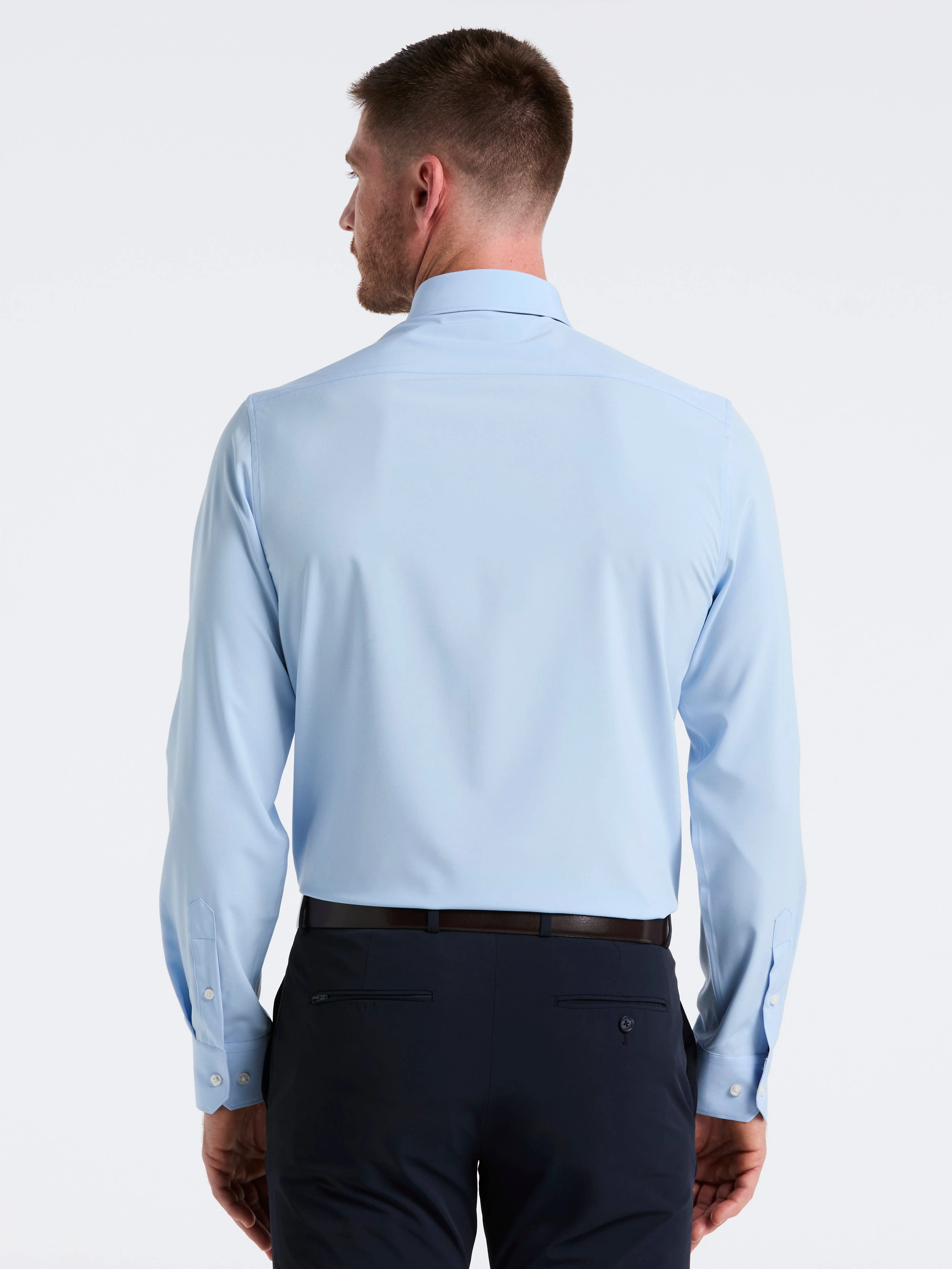 Performance Tech Solid Dress Shirt - Image 7