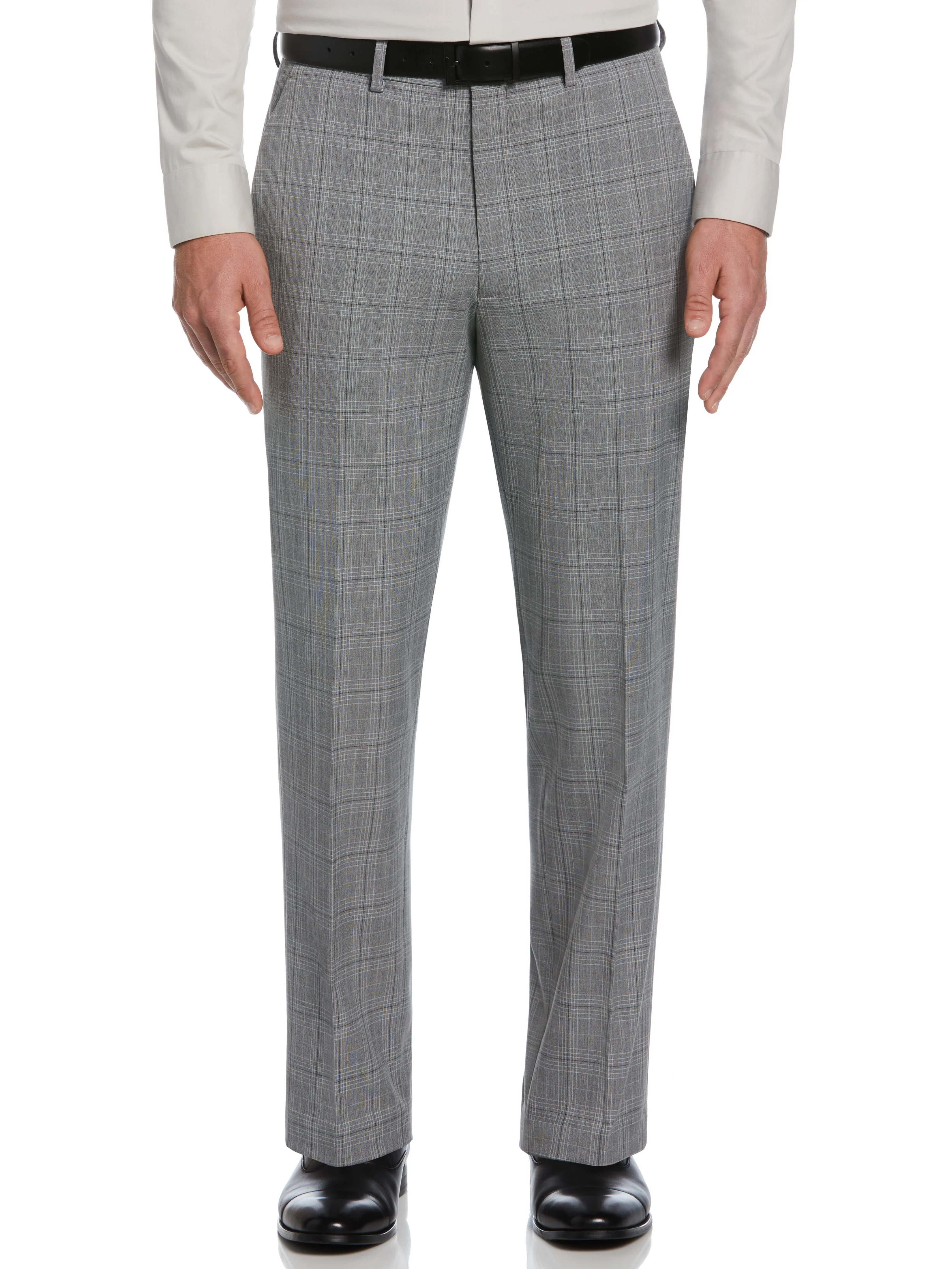 Classic Fit Stretch Plaid Suit Pant - Image 4