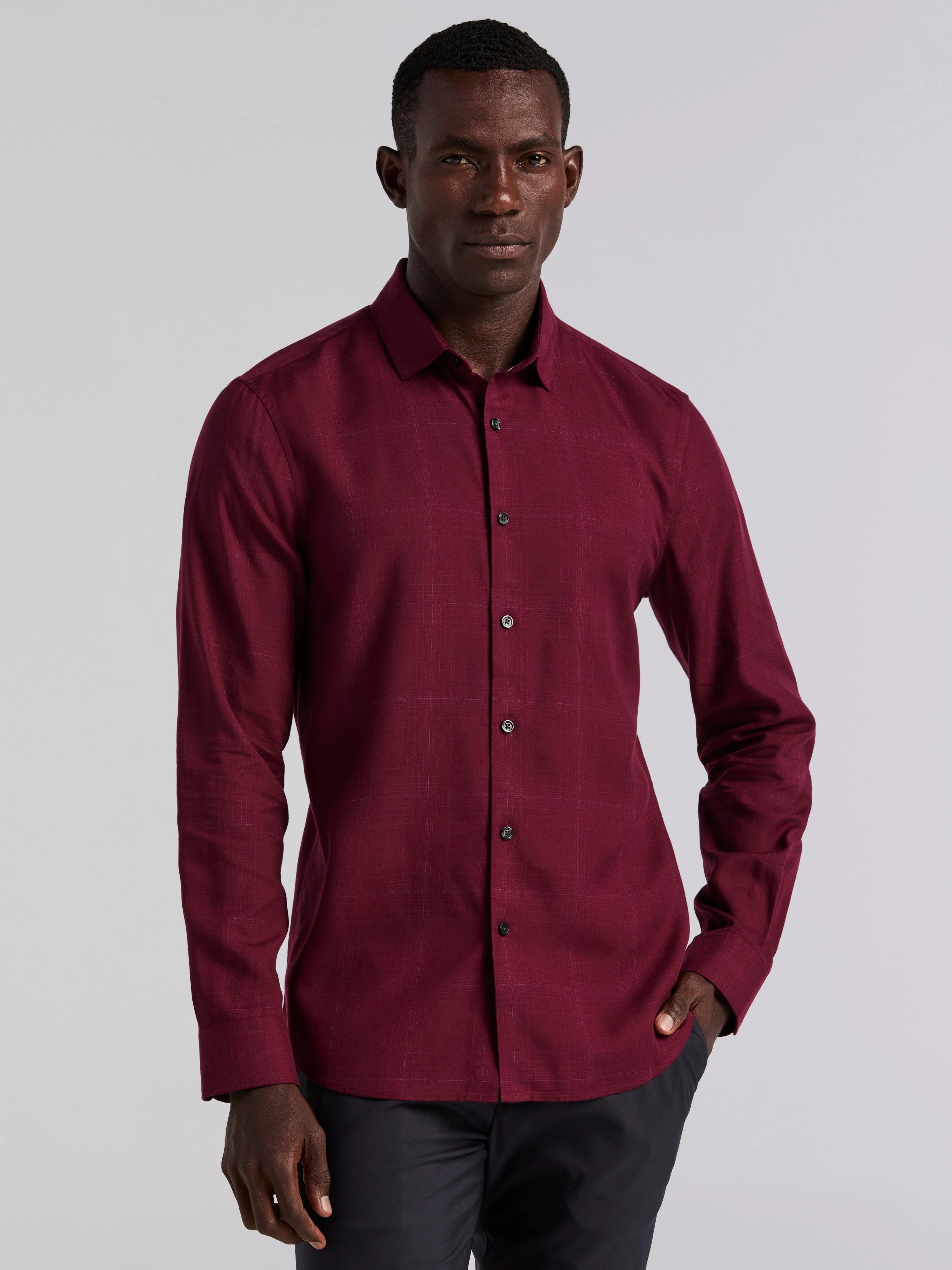 Plaid Tencel Shirt - Image 6
