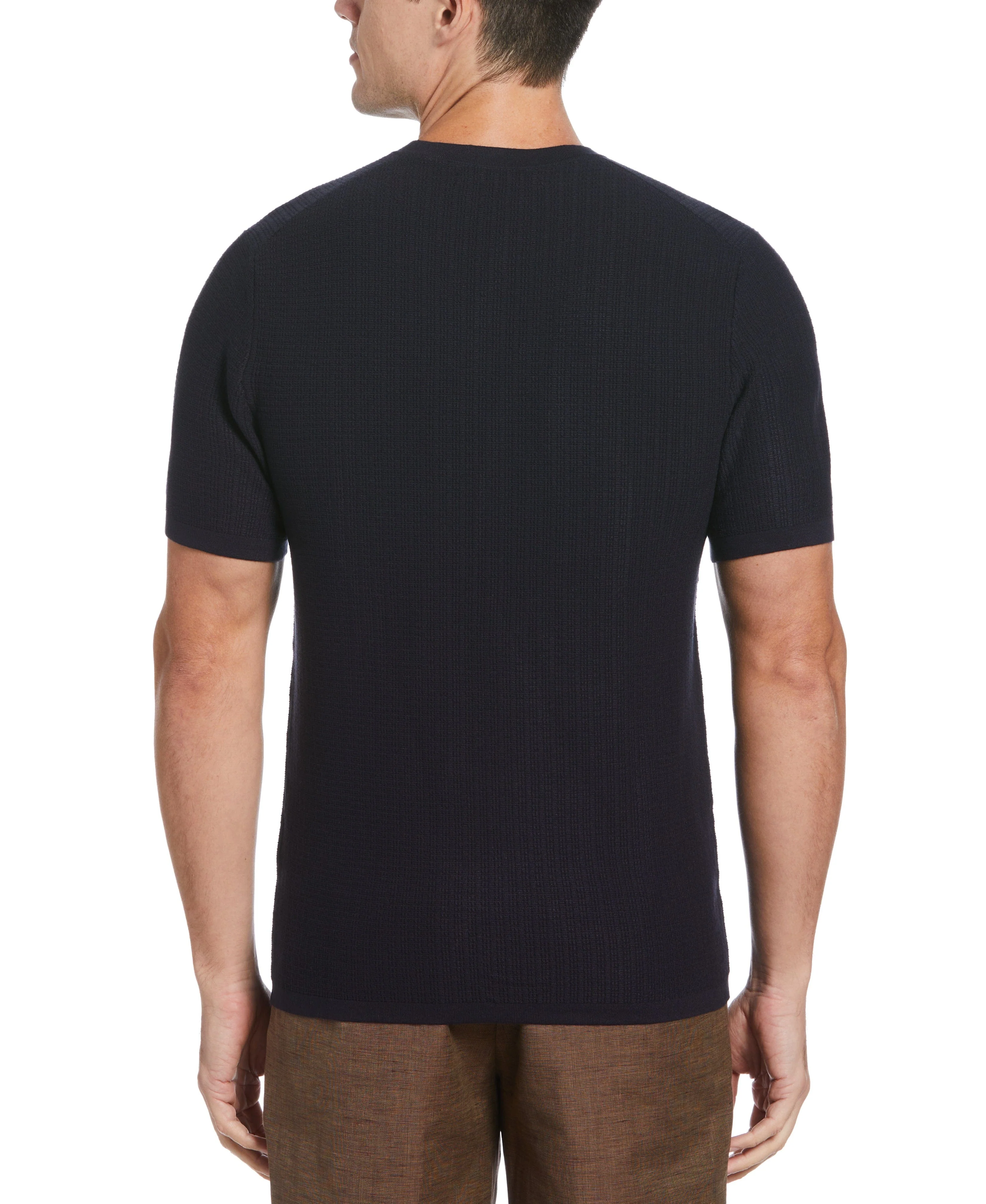 Rib Tech Crew Neck Sweater - Image 2