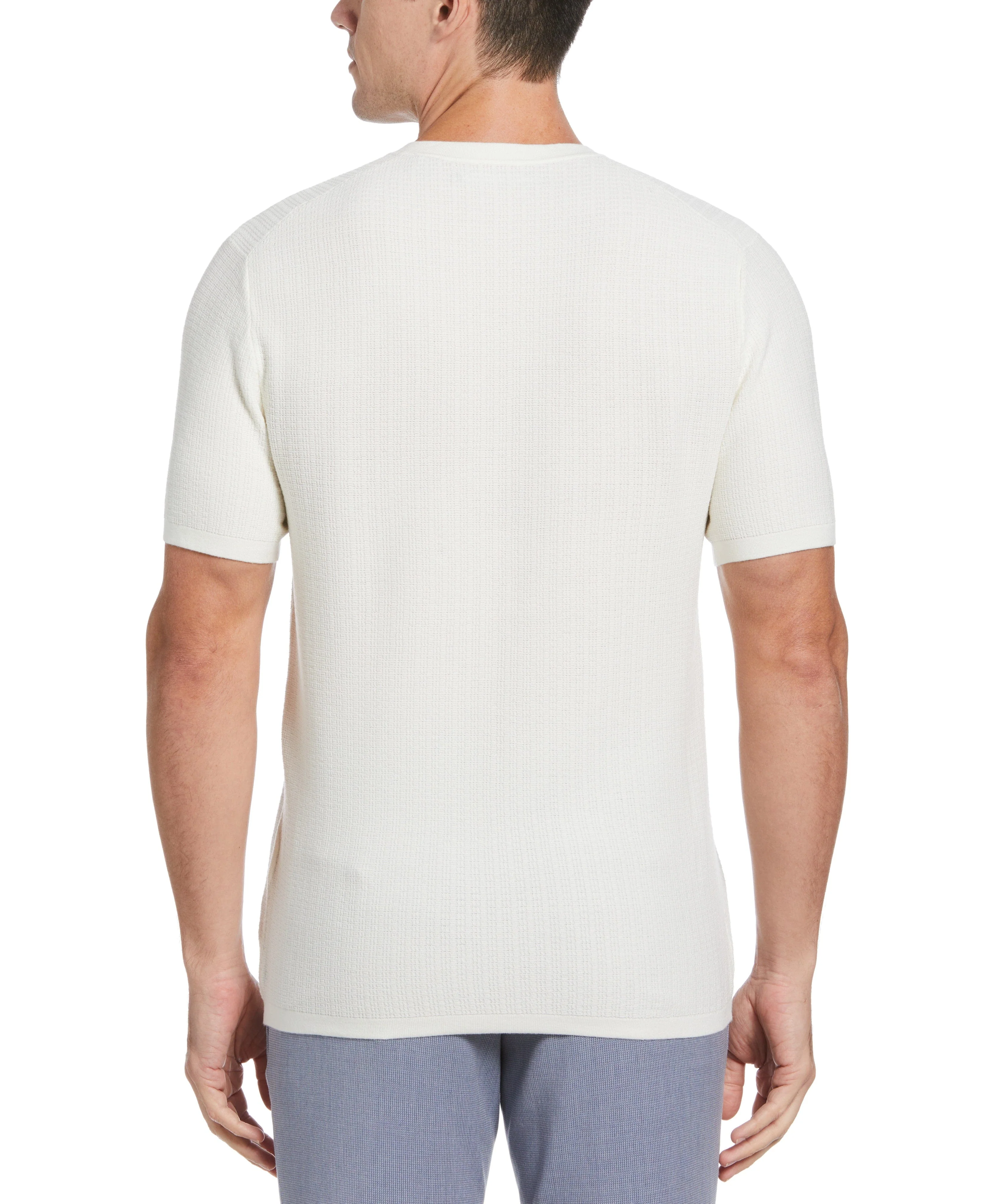 Rib Tech Crew Neck Sweater - Image 5