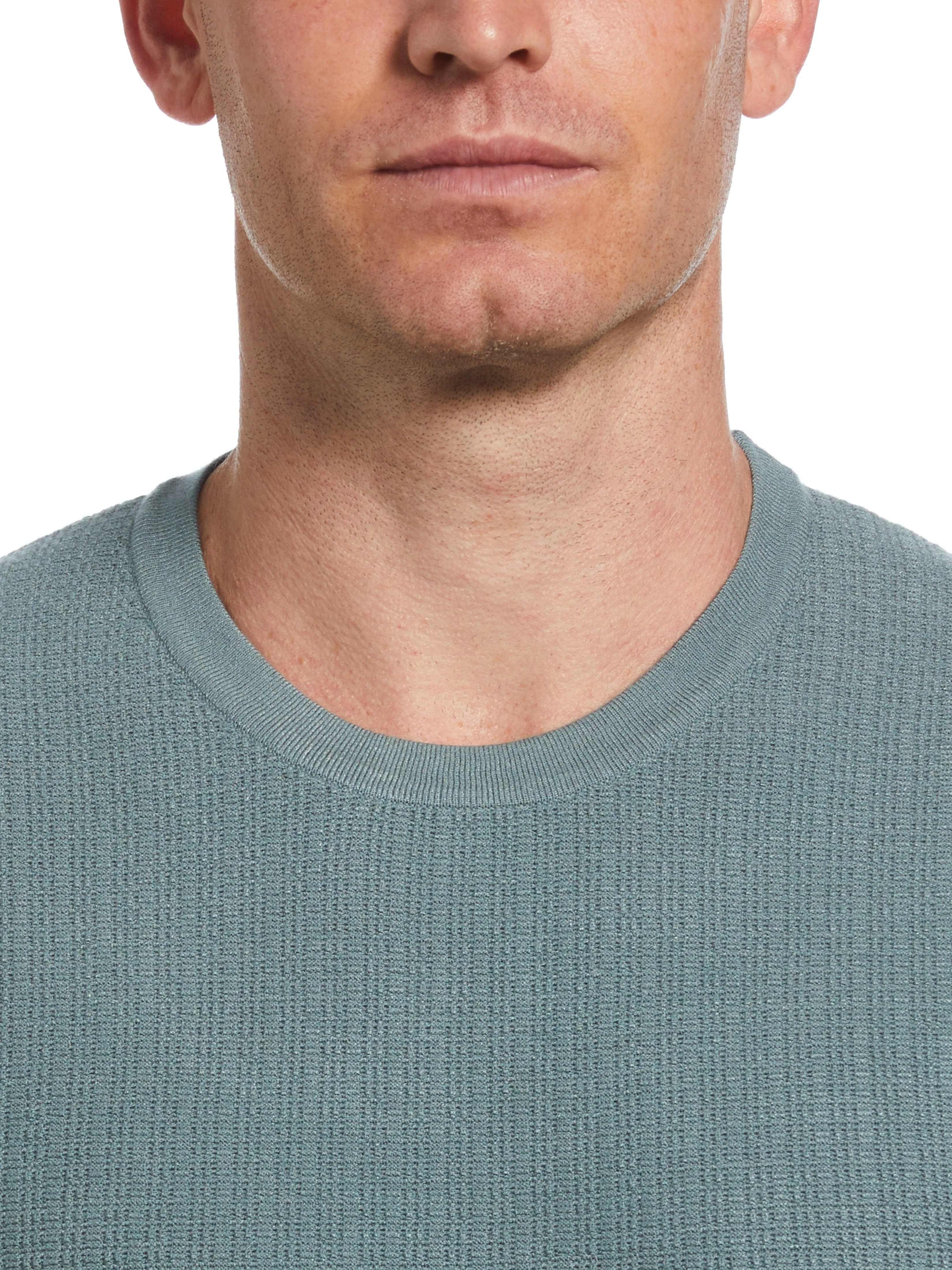 Rib Tech Crew Neck Sweater - Image 9