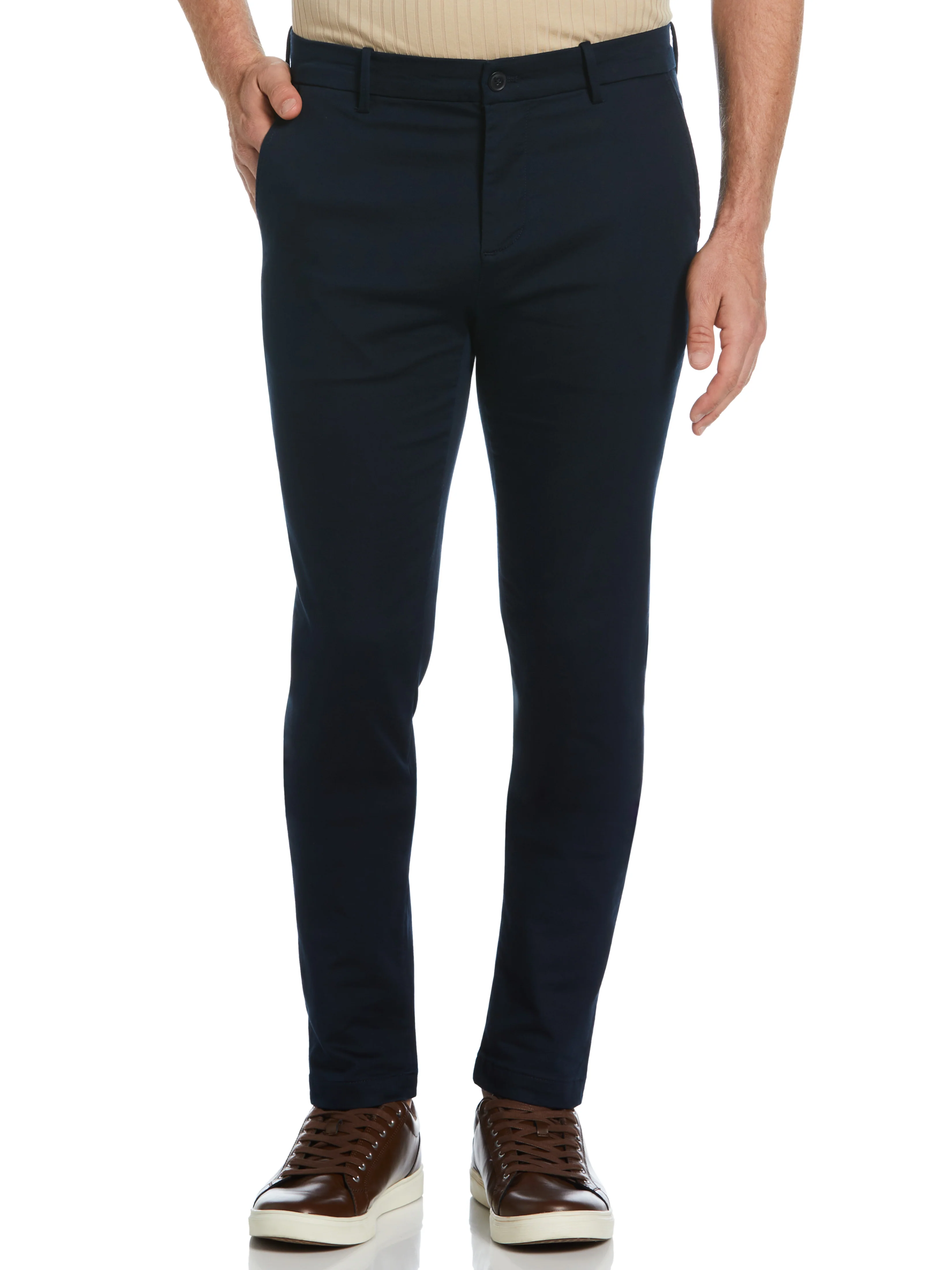 Skinny Fit Anywhere Flat Front Stretch Chino - Image 4