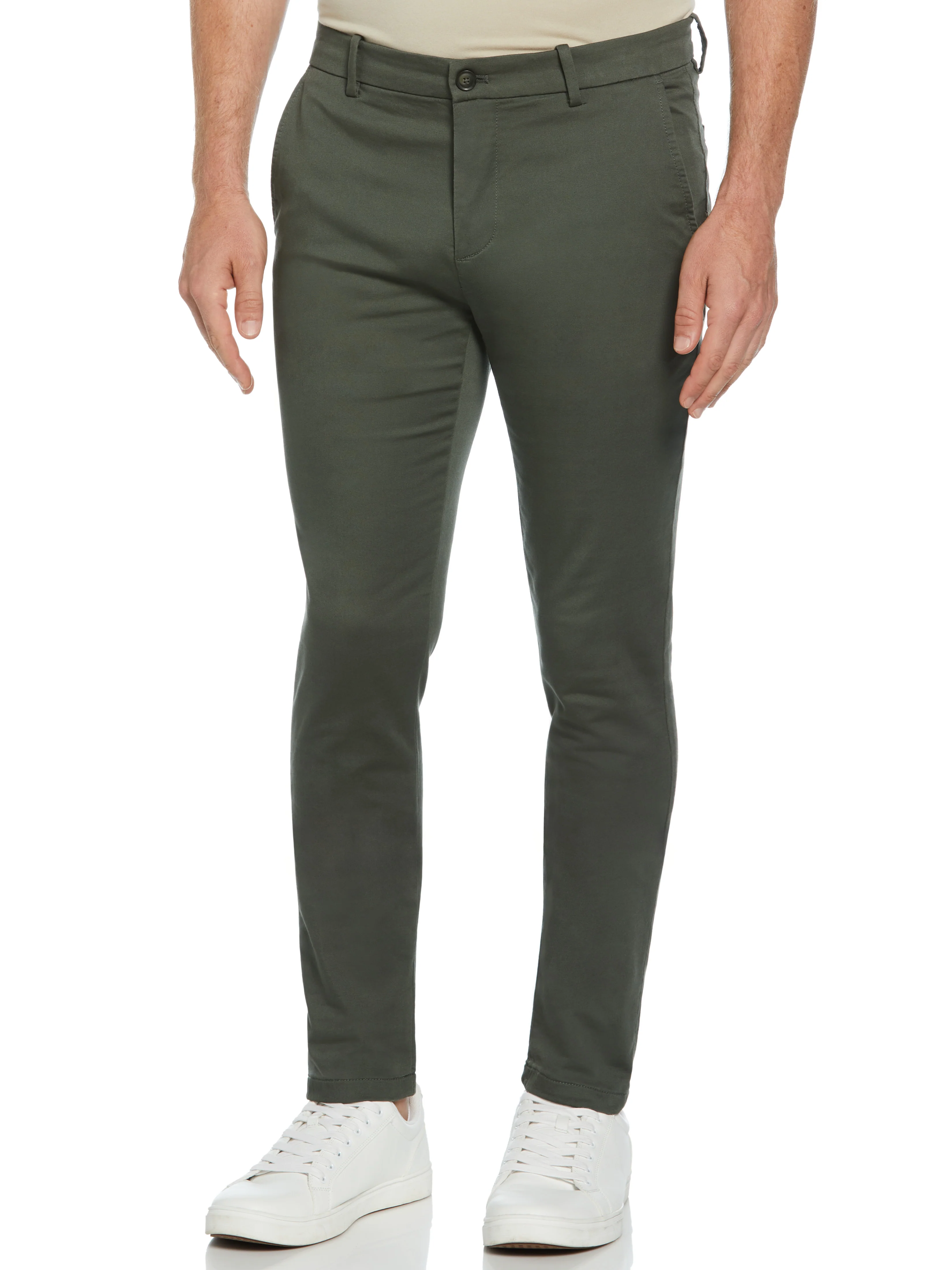 Skinny Fit Anywhere Flat Front Stretch Chino - Image 6