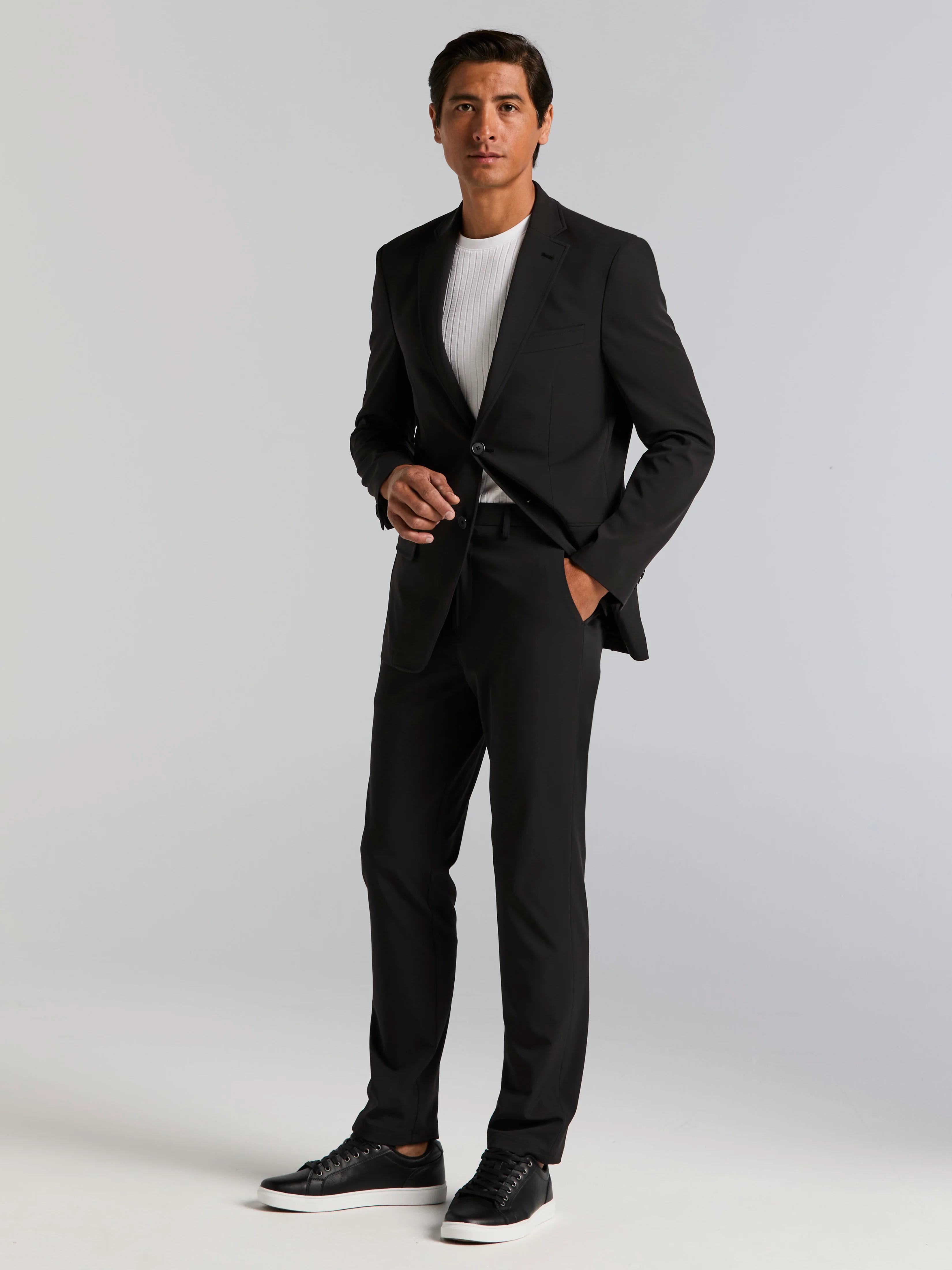 Slim Fit Tech Suit Jacket - Image 5