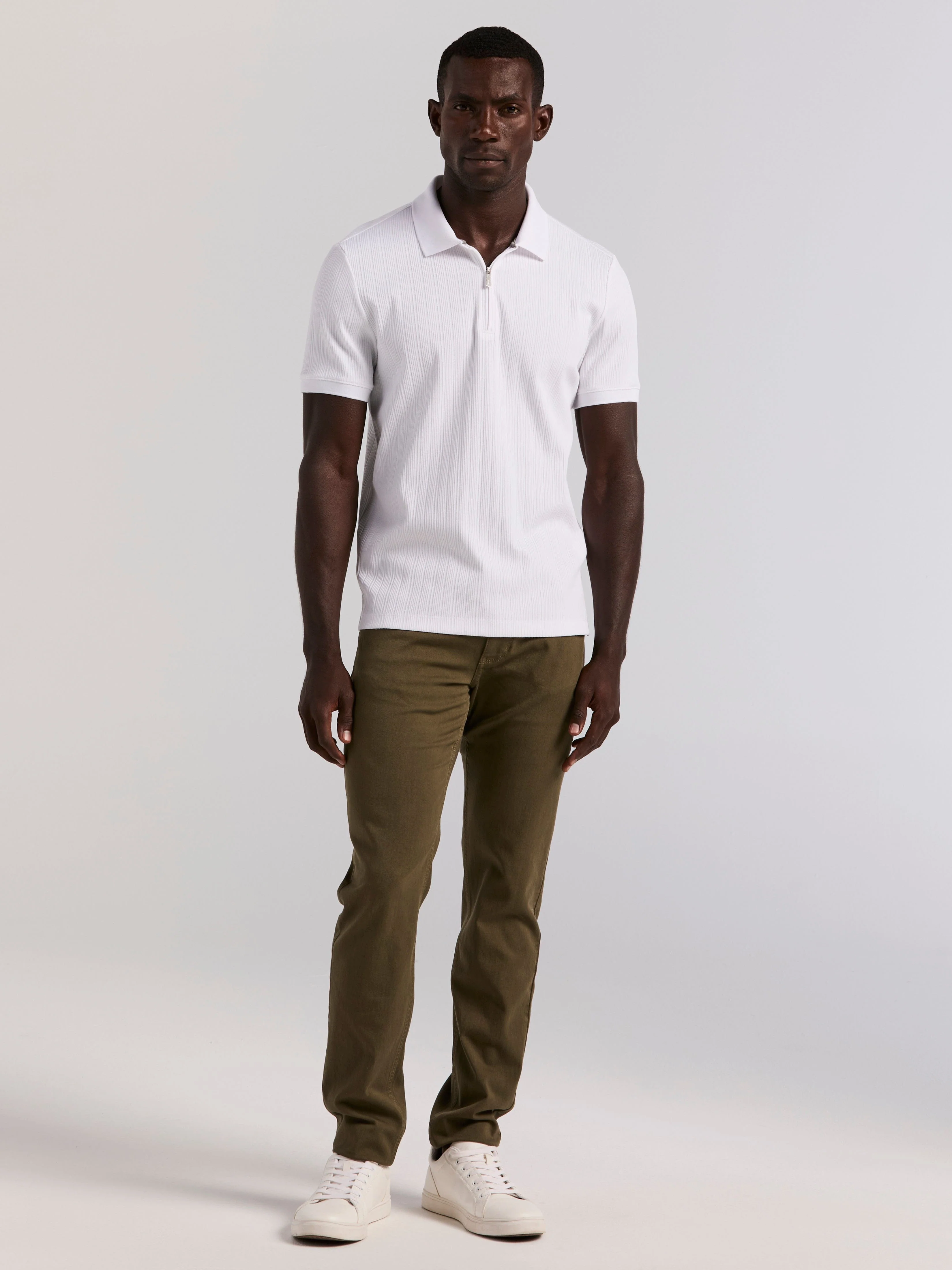 Slim Fit Dyed Twill 5-Pocket Pant - Image 19