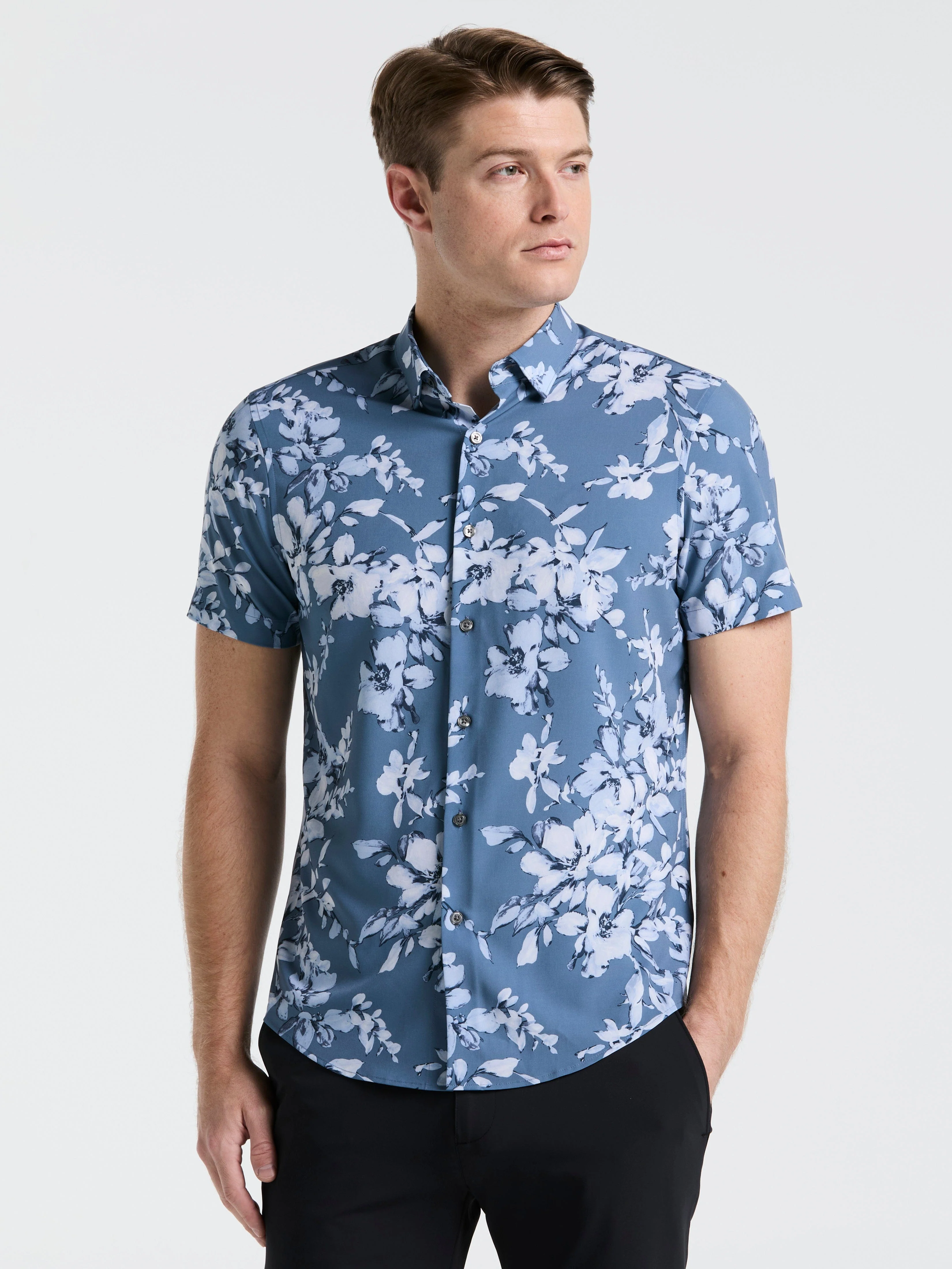 Slim Fit Floral Shirt