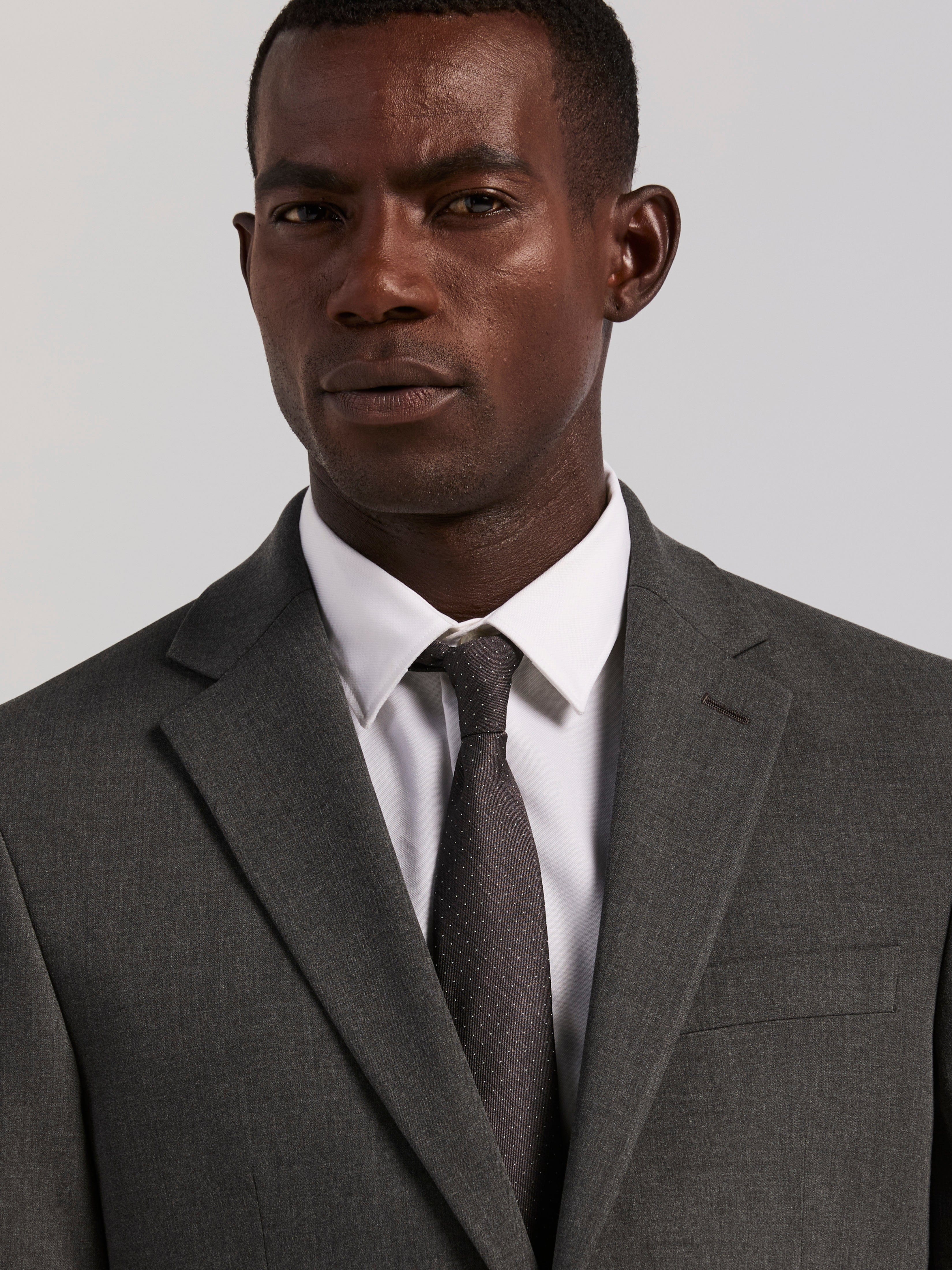 Slim Fit Gabardine Suit - Image 13