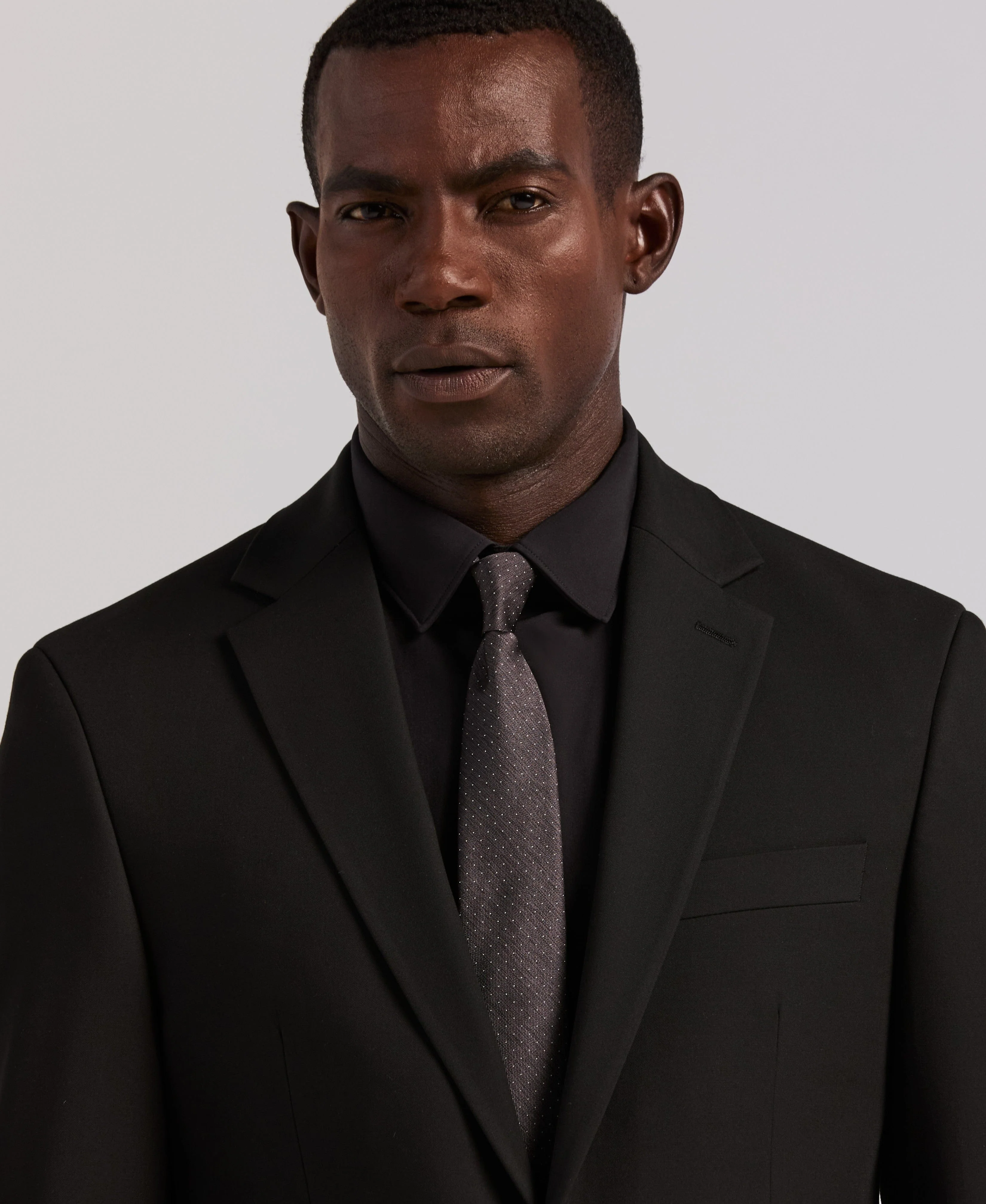 Slim Fit Gabardine Suit - Image 5