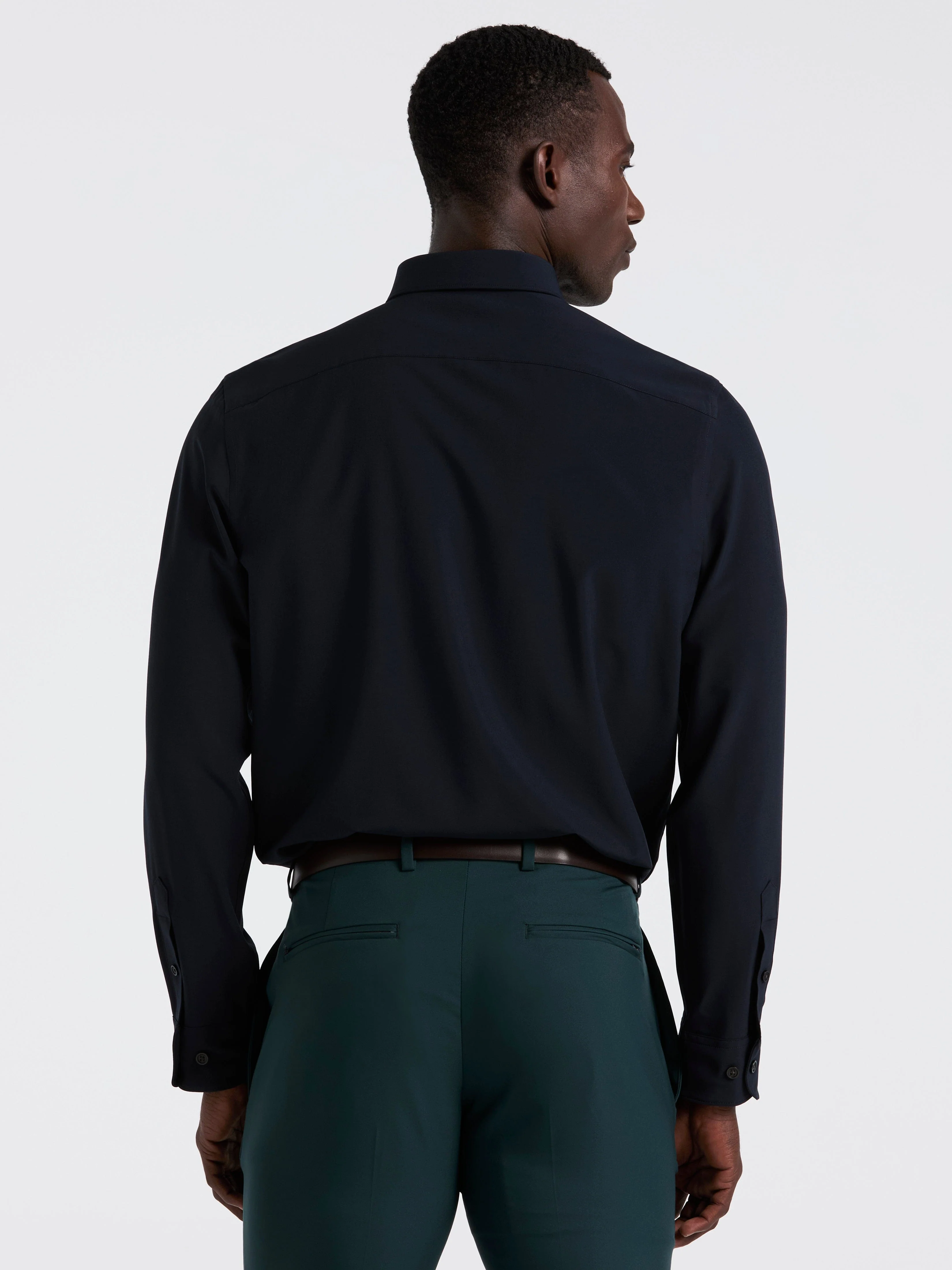 Slim Fit Total Stretch Dress Shirt - Image 12