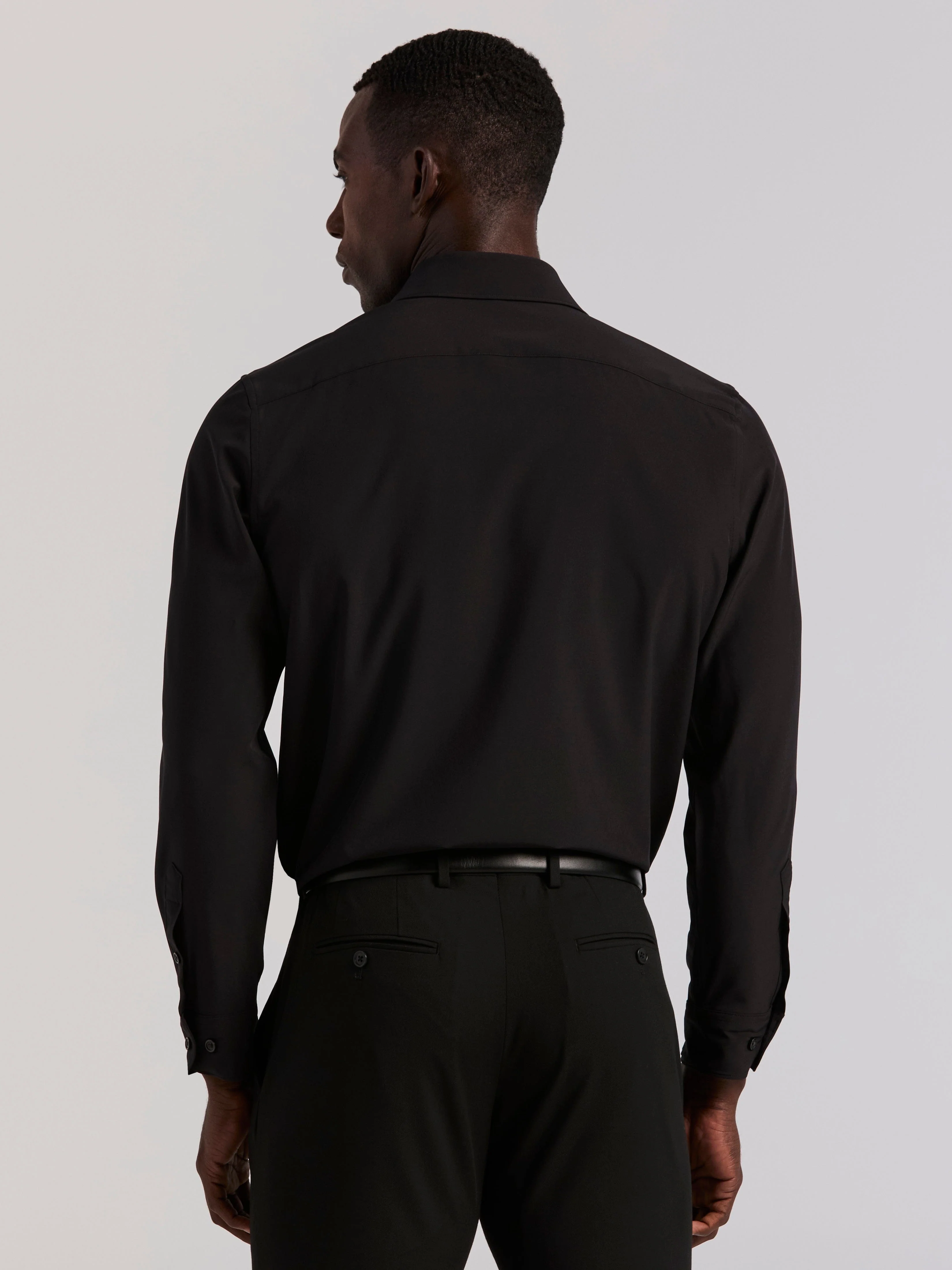 Slim Fit Total Stretch Dress Shirt - Image 3