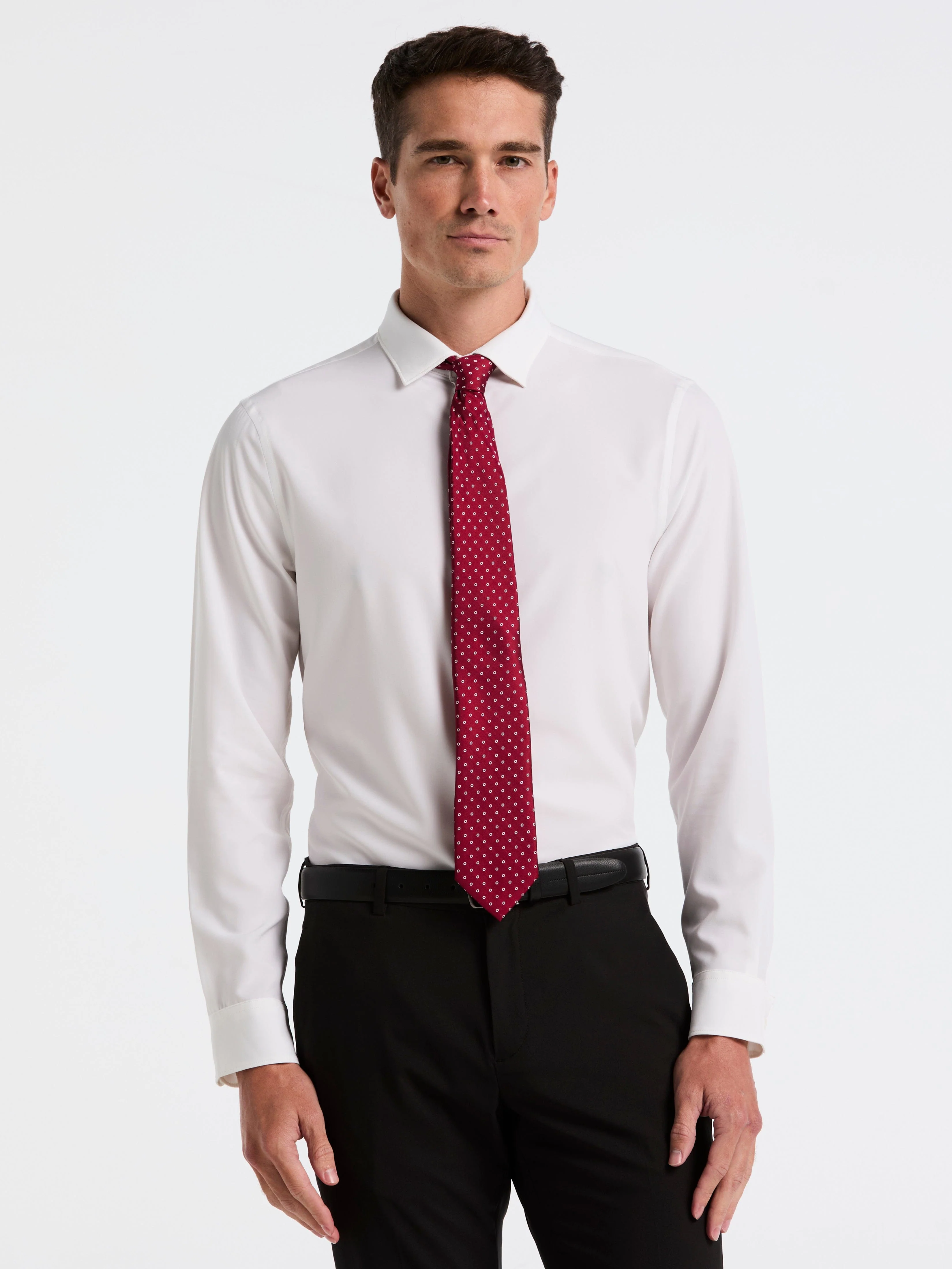 Slim Fit Total Stretch Dress Shirt - Image 6