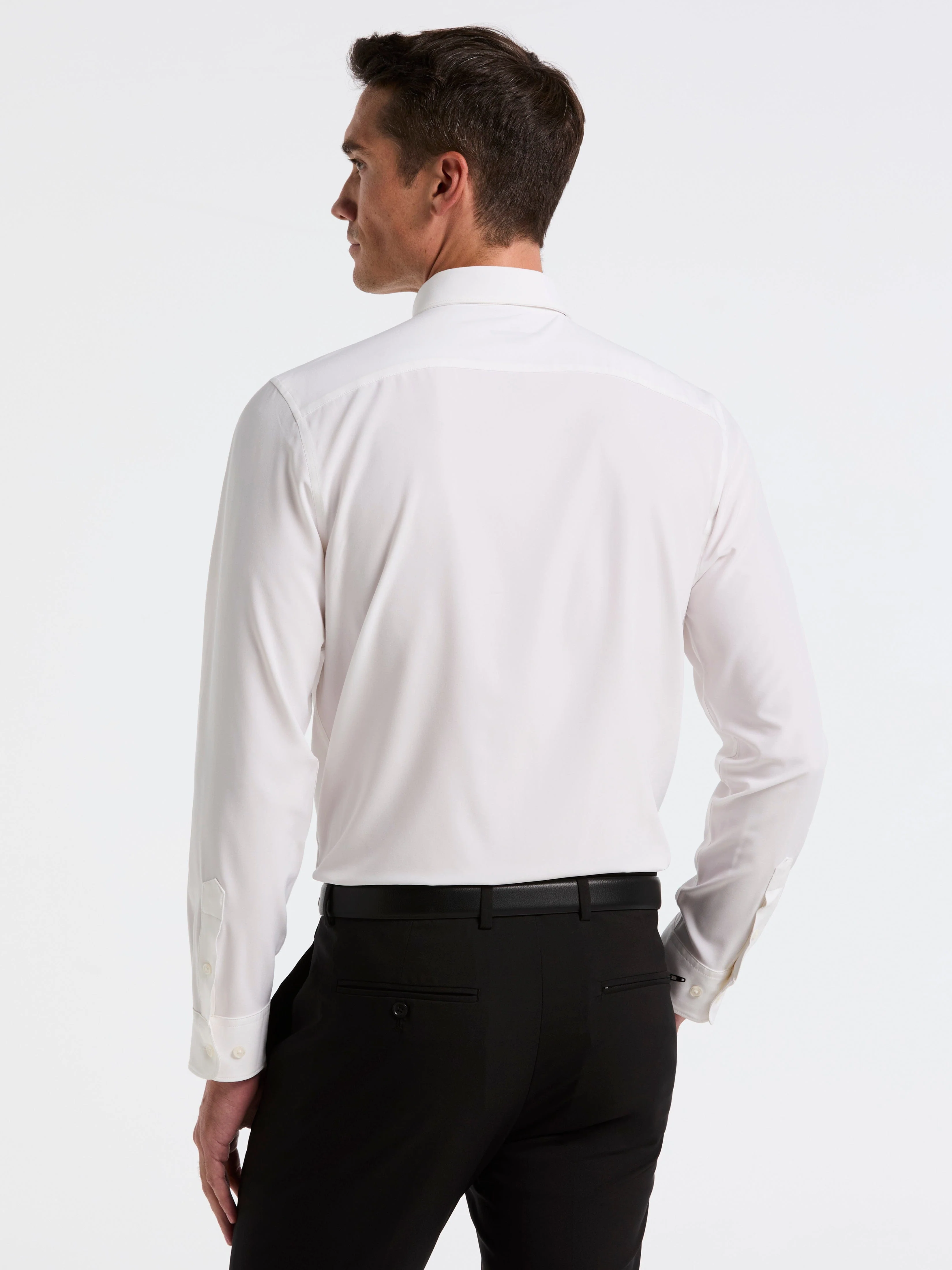 Slim Fit Total Stretch Dress Shirt - Image 8