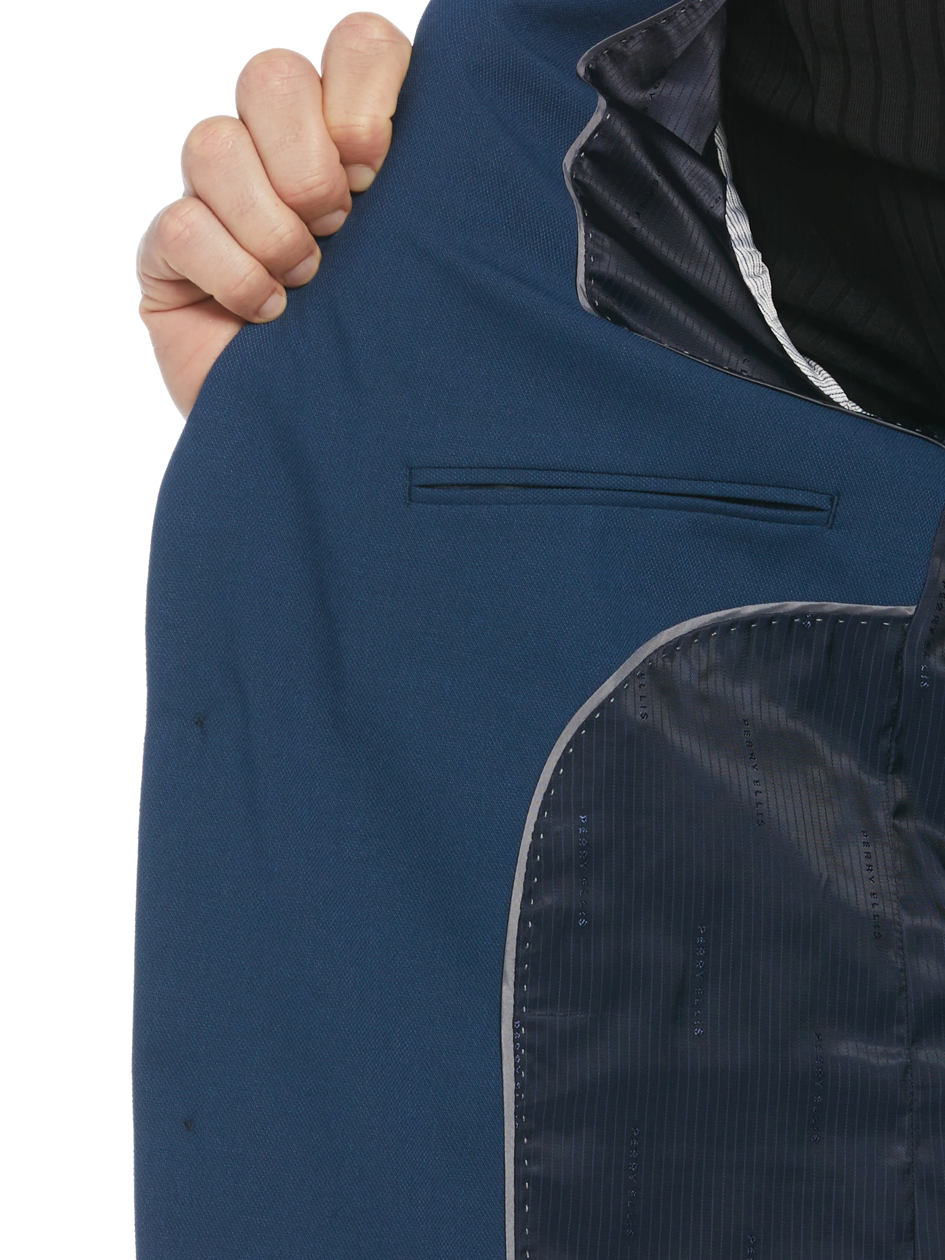 Slim Fit Peak Lapel Louis Suit Jacket - Image 10