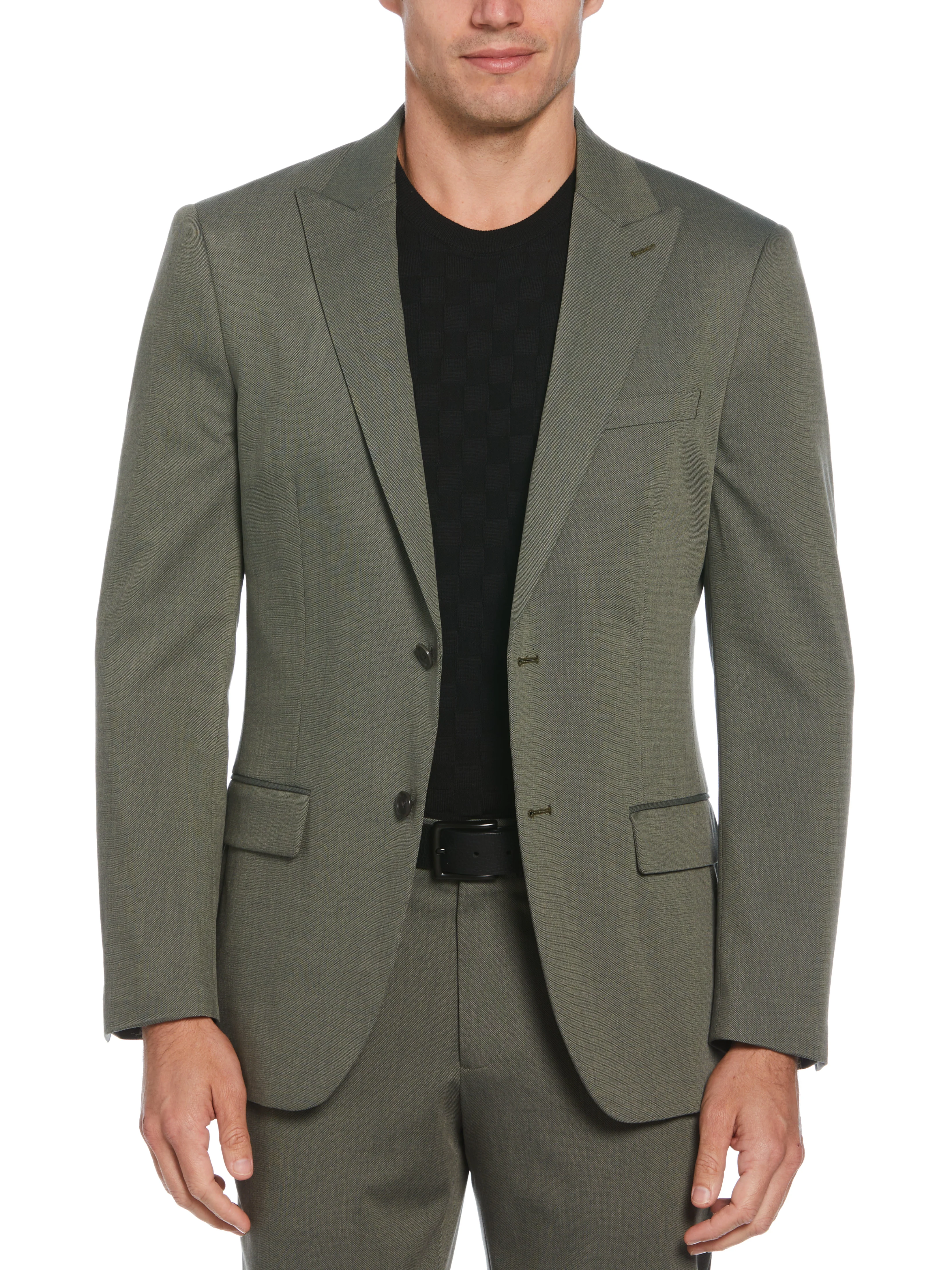 Slim Fit Peak Lapel Louis Suit Jacket - Image 19