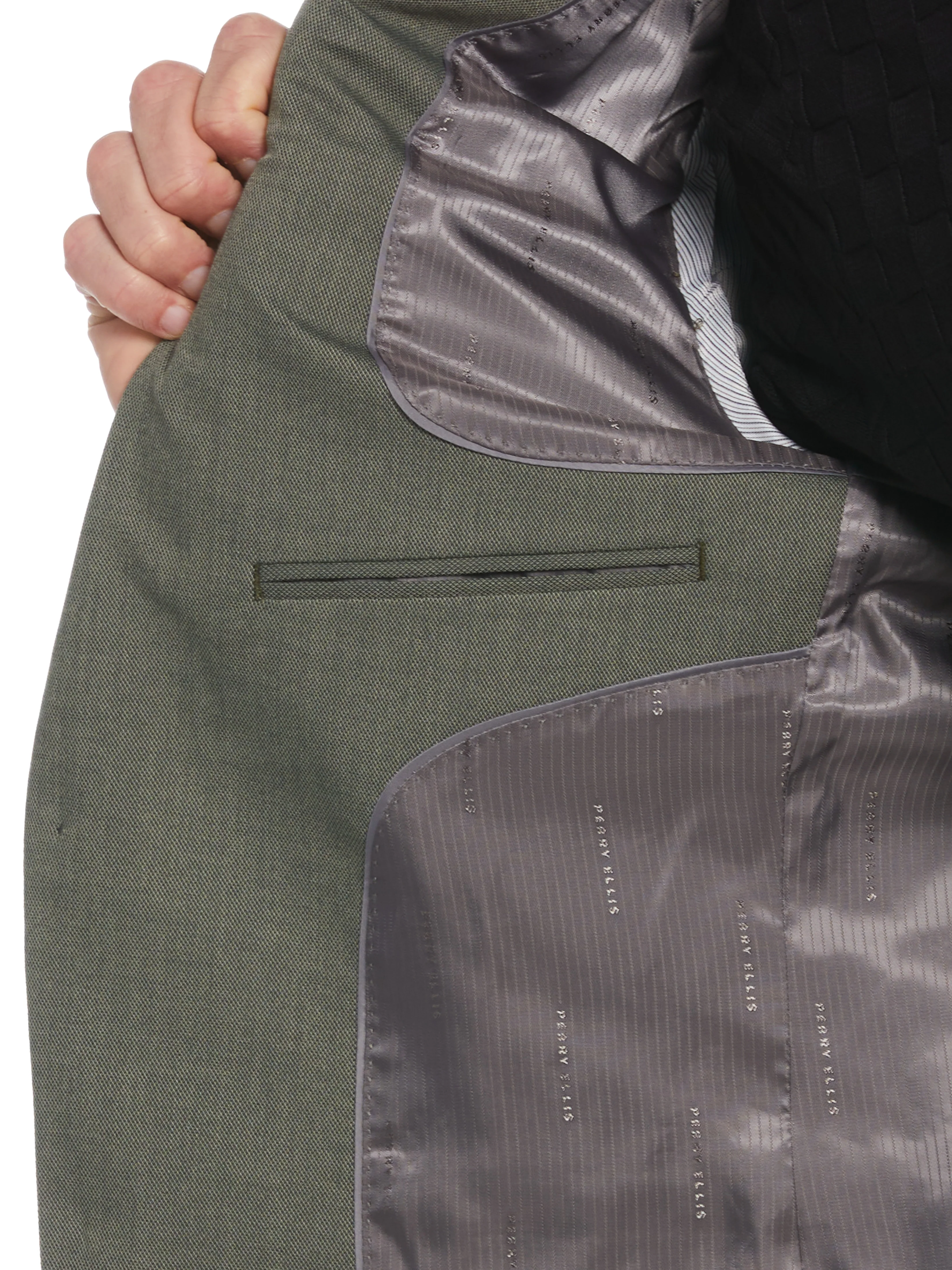 Slim Fit Peak Lapel Louis Suit Jacket - Image 21