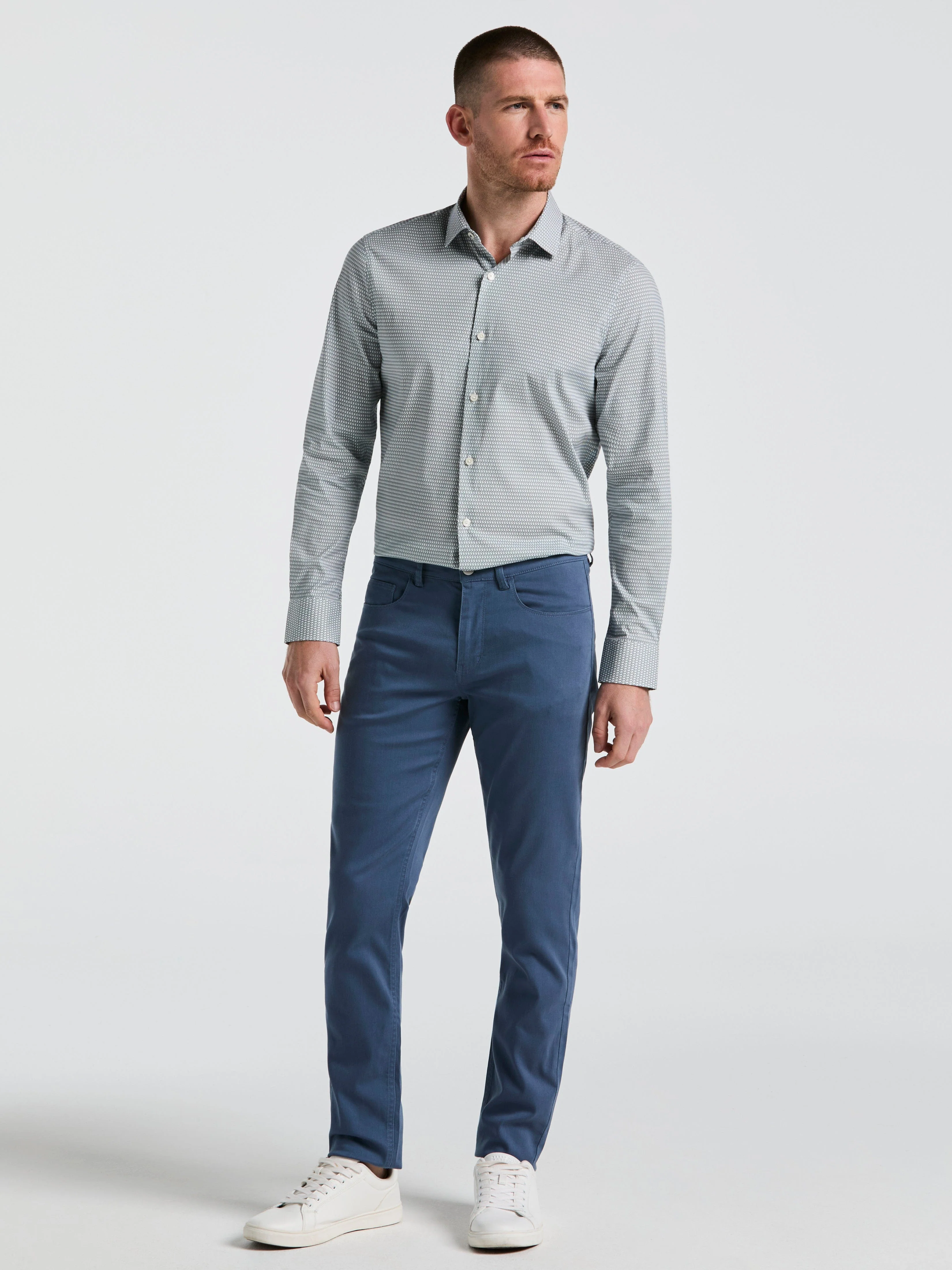 Slim Fit TENCEL™ 5-Pocket Pant - Image 6