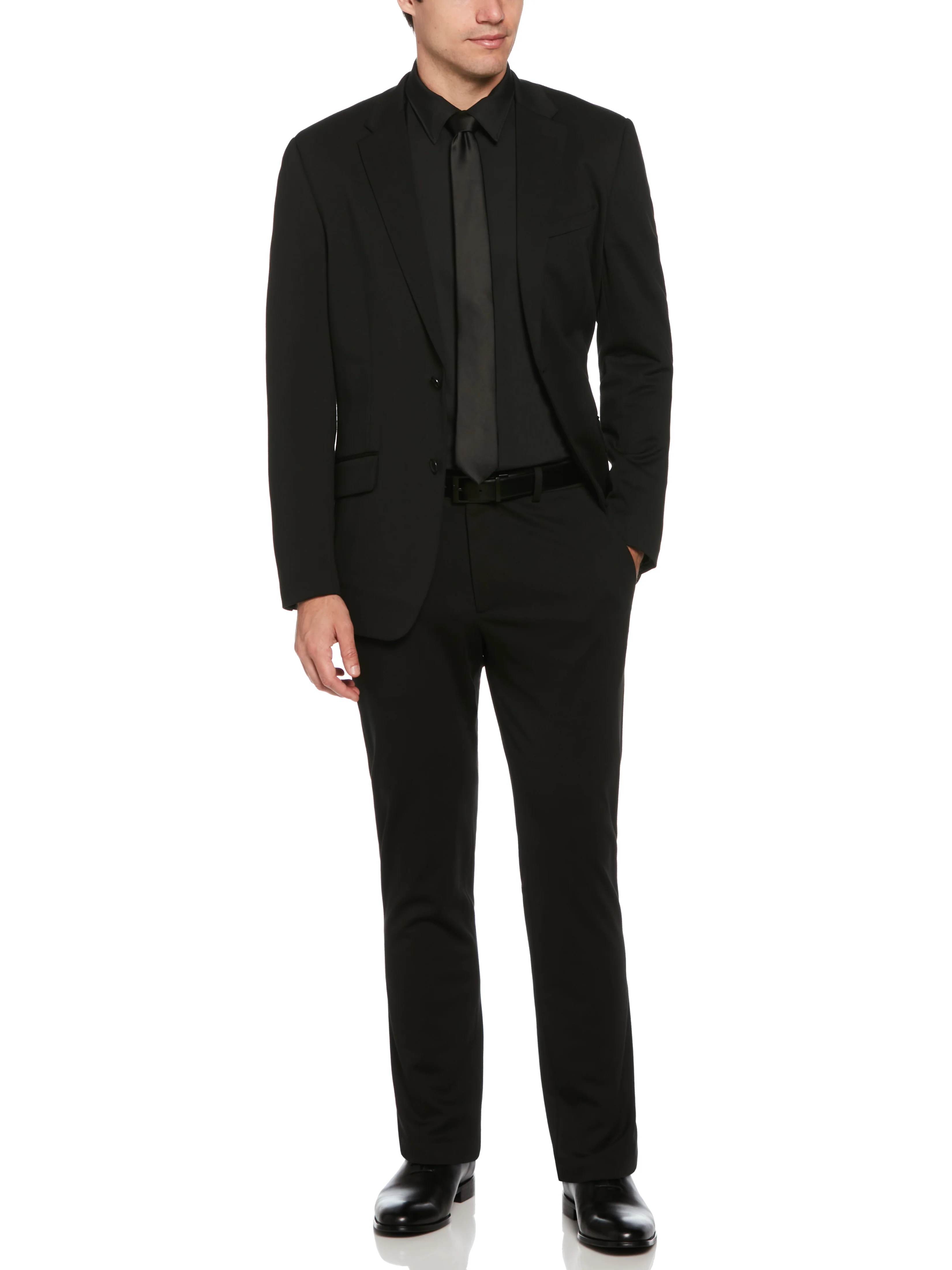 Slim Fit Neat Knit Jacket - Image 2