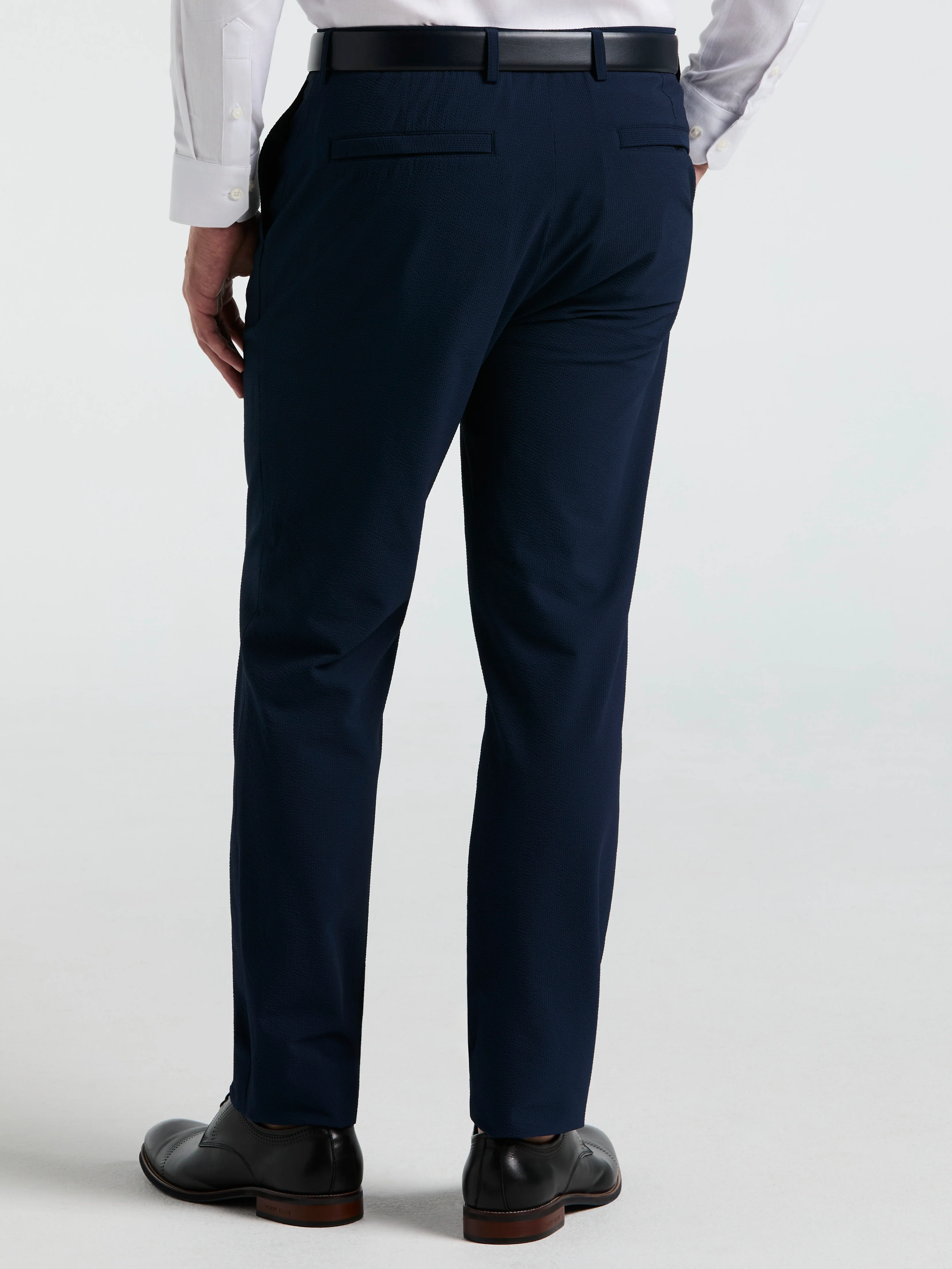 Slim Fit Seersucker Suit Pant - Image 3