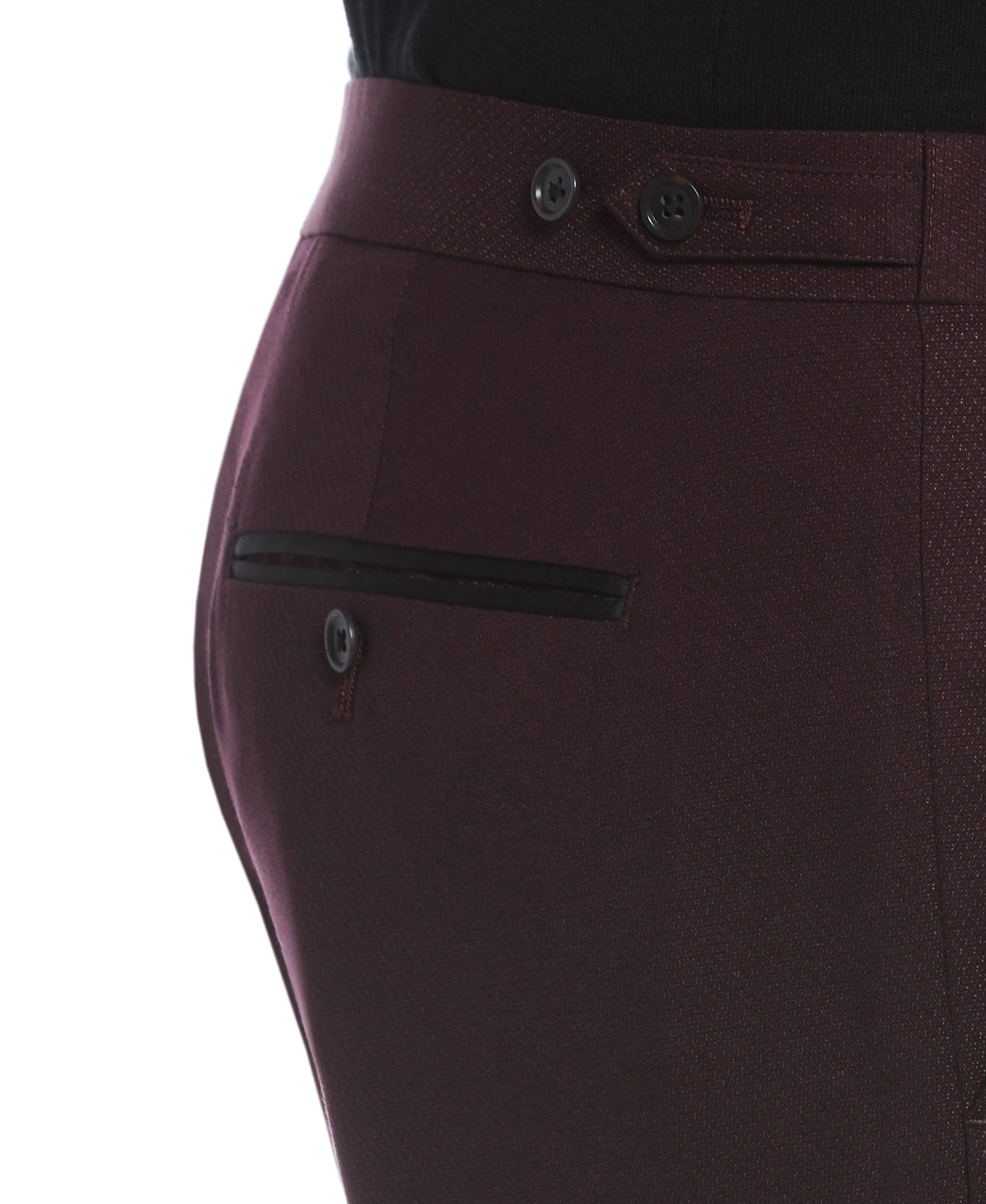 Slim Fit Stretch Tuxedo Pant - Image 9