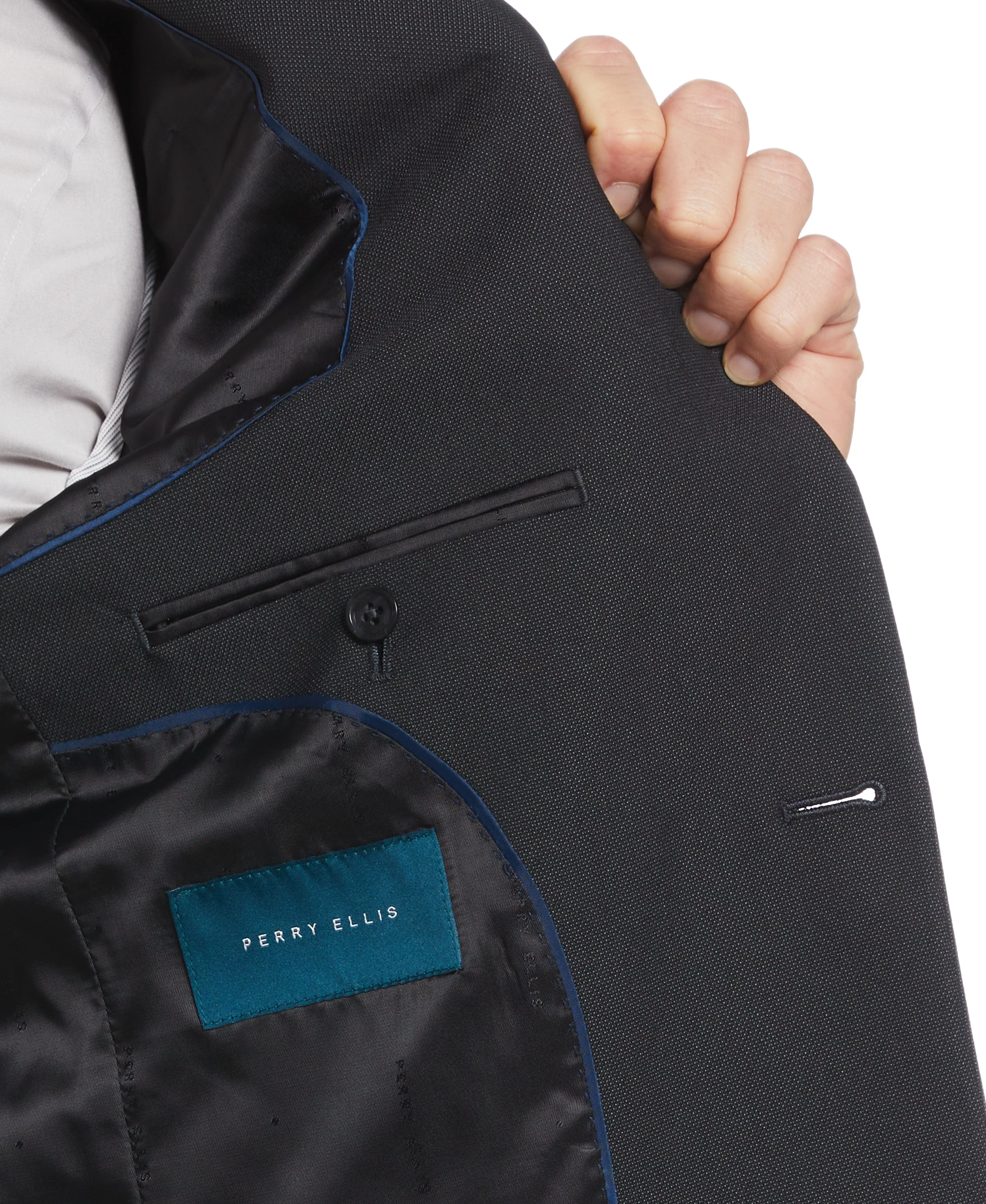 Slim Fit Stretch Washable Suit Jacket - Image 4