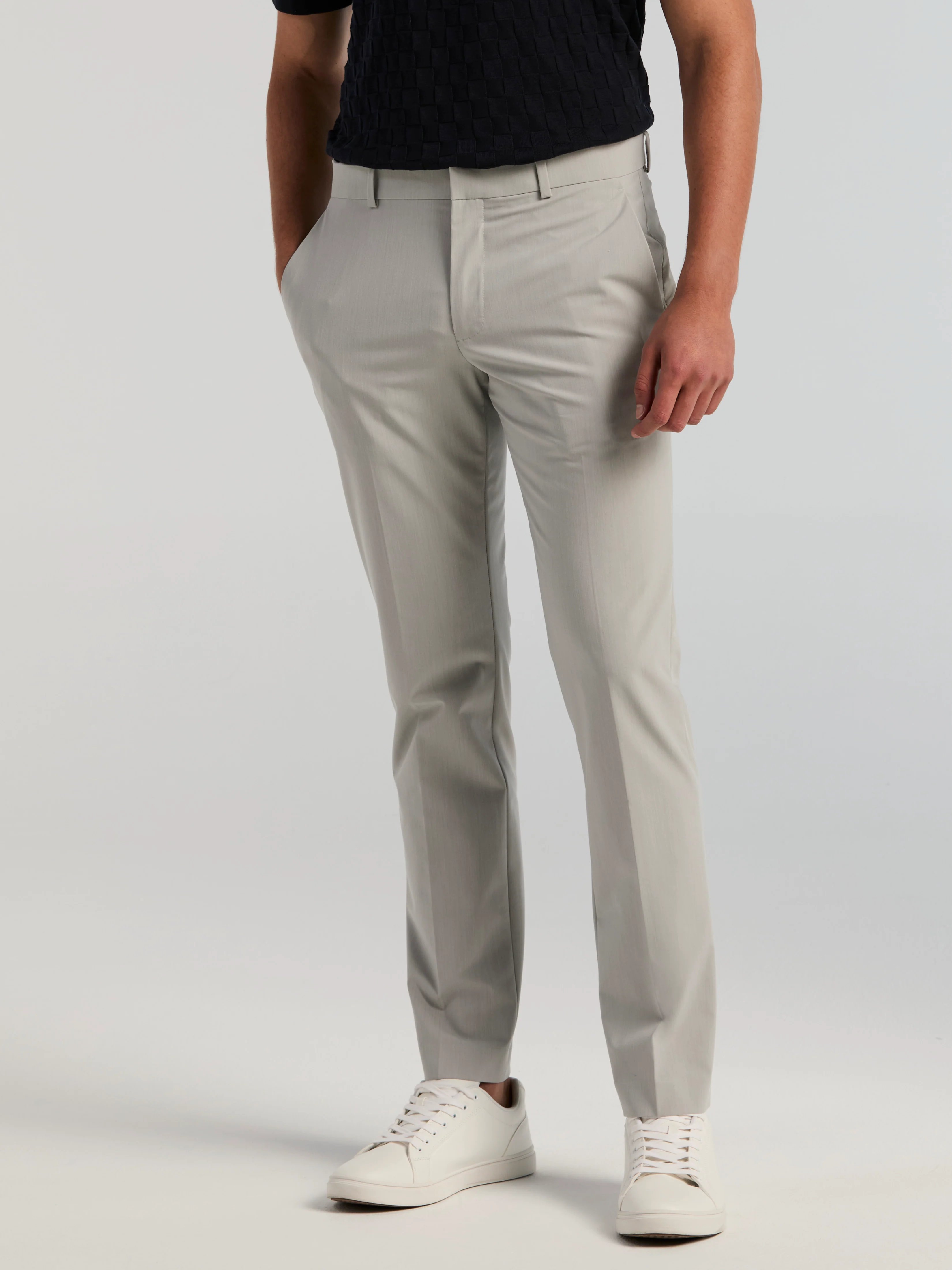 Slim Fit Total Stretch Suit Pant - Image 6