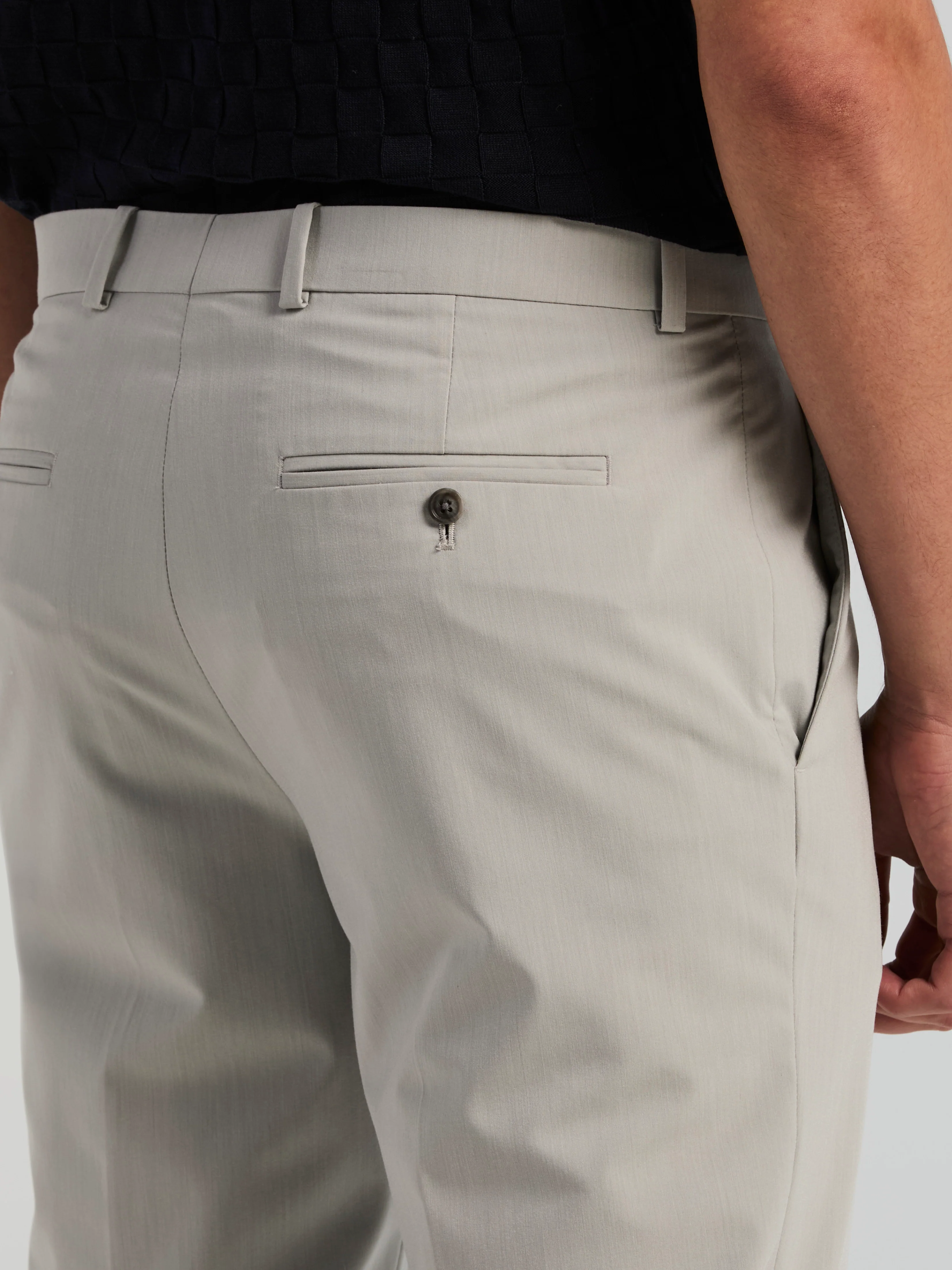 Slim Fit Total Stretch Suit Pant - Image 8